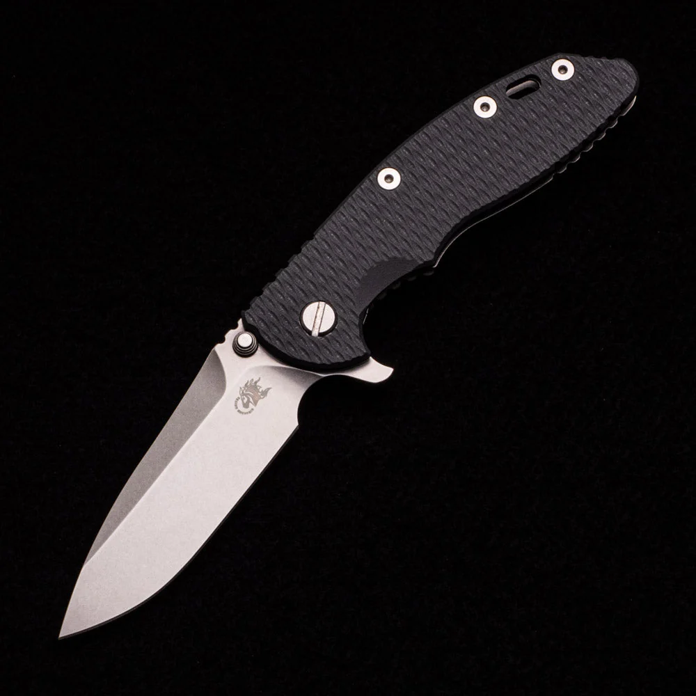 XM-18 3.5″ – Tri-Way – Swedge Spear – Stonewash – Grey G10