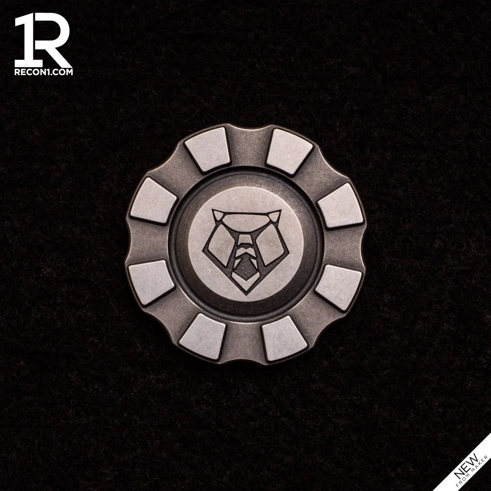 Shirogorov Knives Titanium Chip – Two Tone Blasted