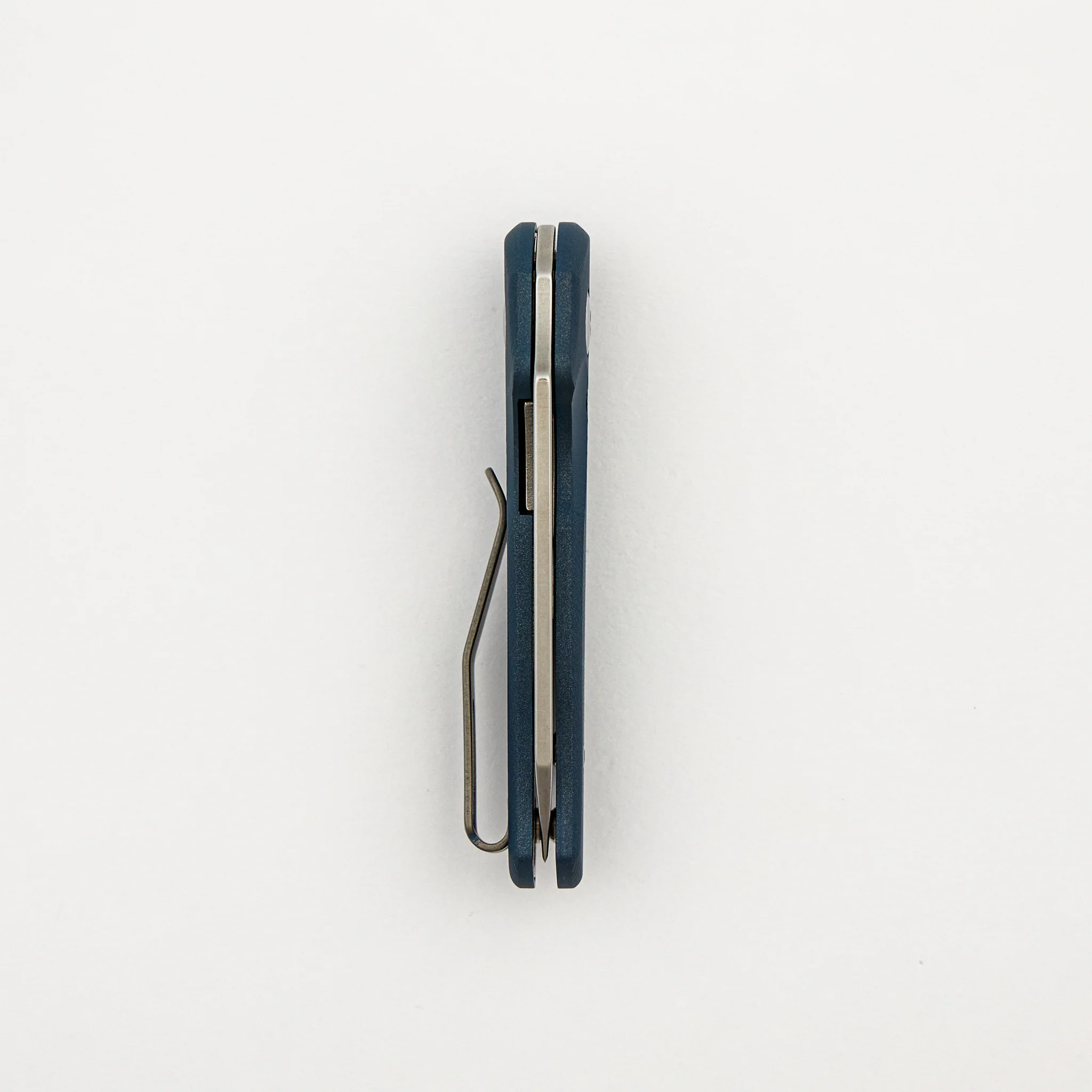 Holier Nerd Linerlock - Blue Cerakote Titanium 3D Handle - MagnaCut Blade - Image 5