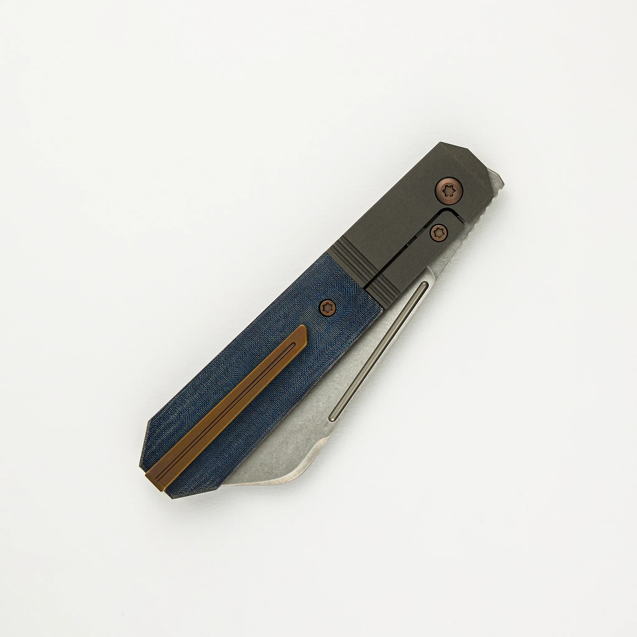 After Hours Jack - Blue Linen Micarta - Image 4