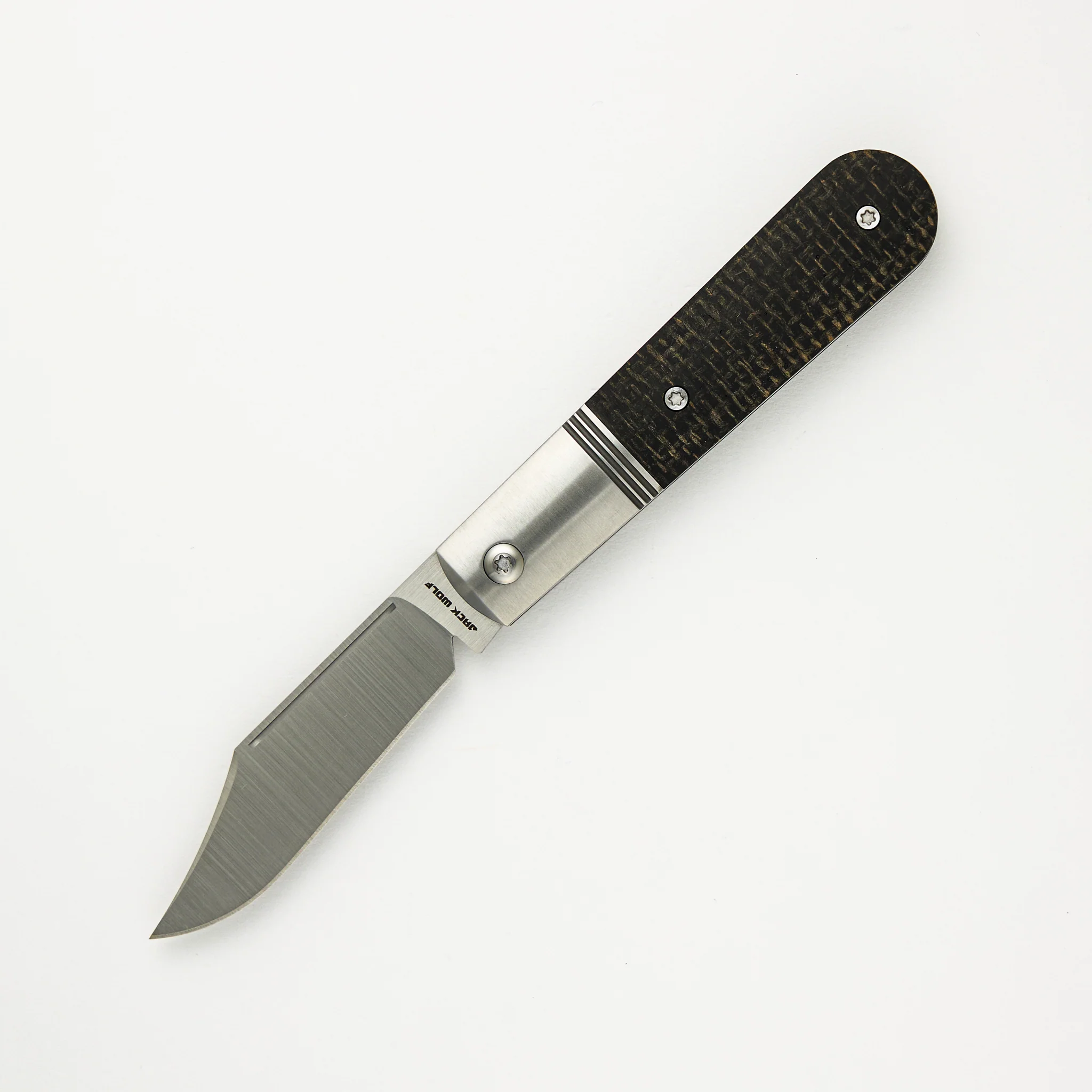 Big Bro Jack - Black Burlap Micarta