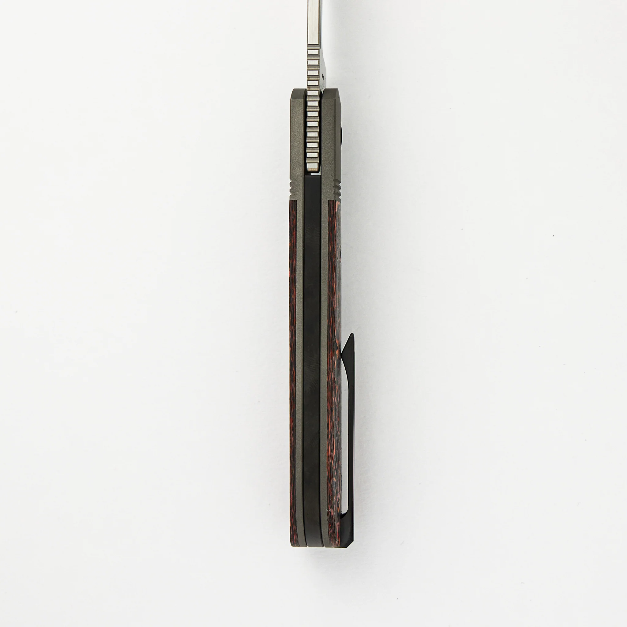 The Benny - Mars Valley Fat Carbon Handle - Belt Satin Lannys Clip Blade - Image 7
