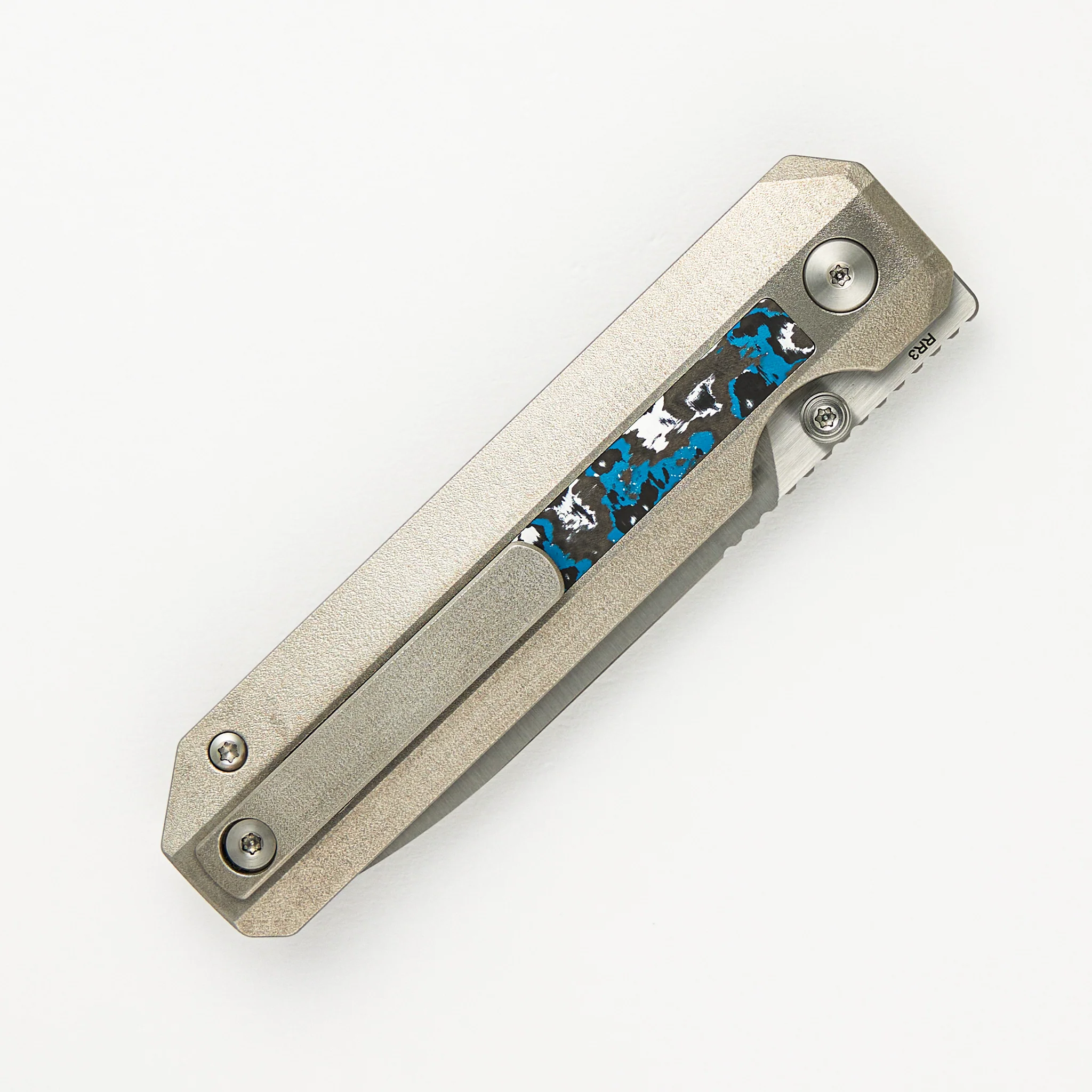 RR3 - Frosty - Belt Satin Vanax SuperClean Blade - Milled Clip - Image 4