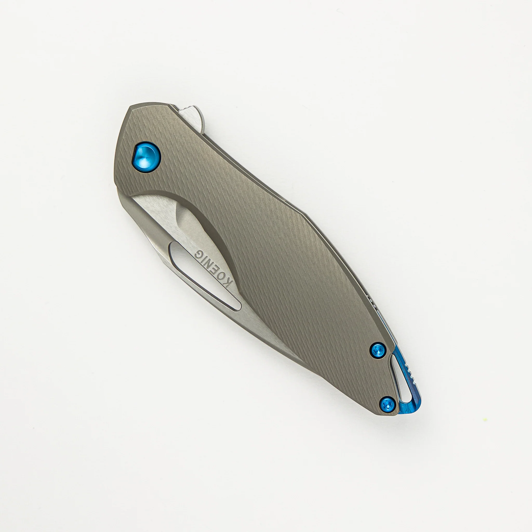 Mini Arius - Corda Pattern - Titanium Handle - M390 Blade - Image 3