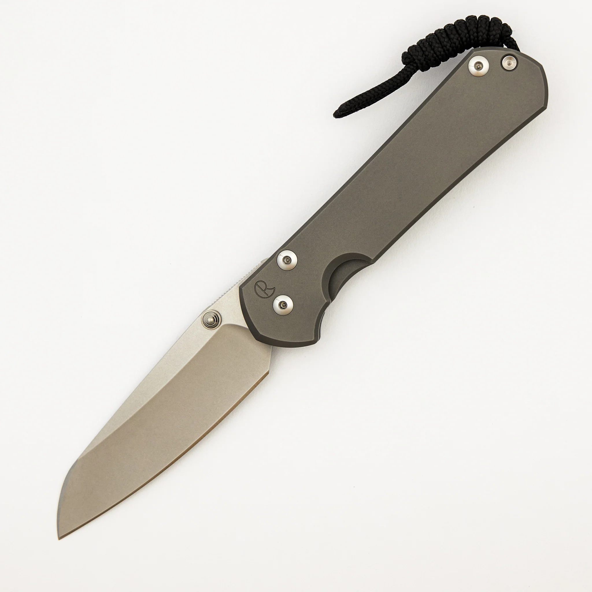 Large Sebenza 31 - Insingo CPM MagnaCut Blade - Glass Blasted - Silver Double Lugs