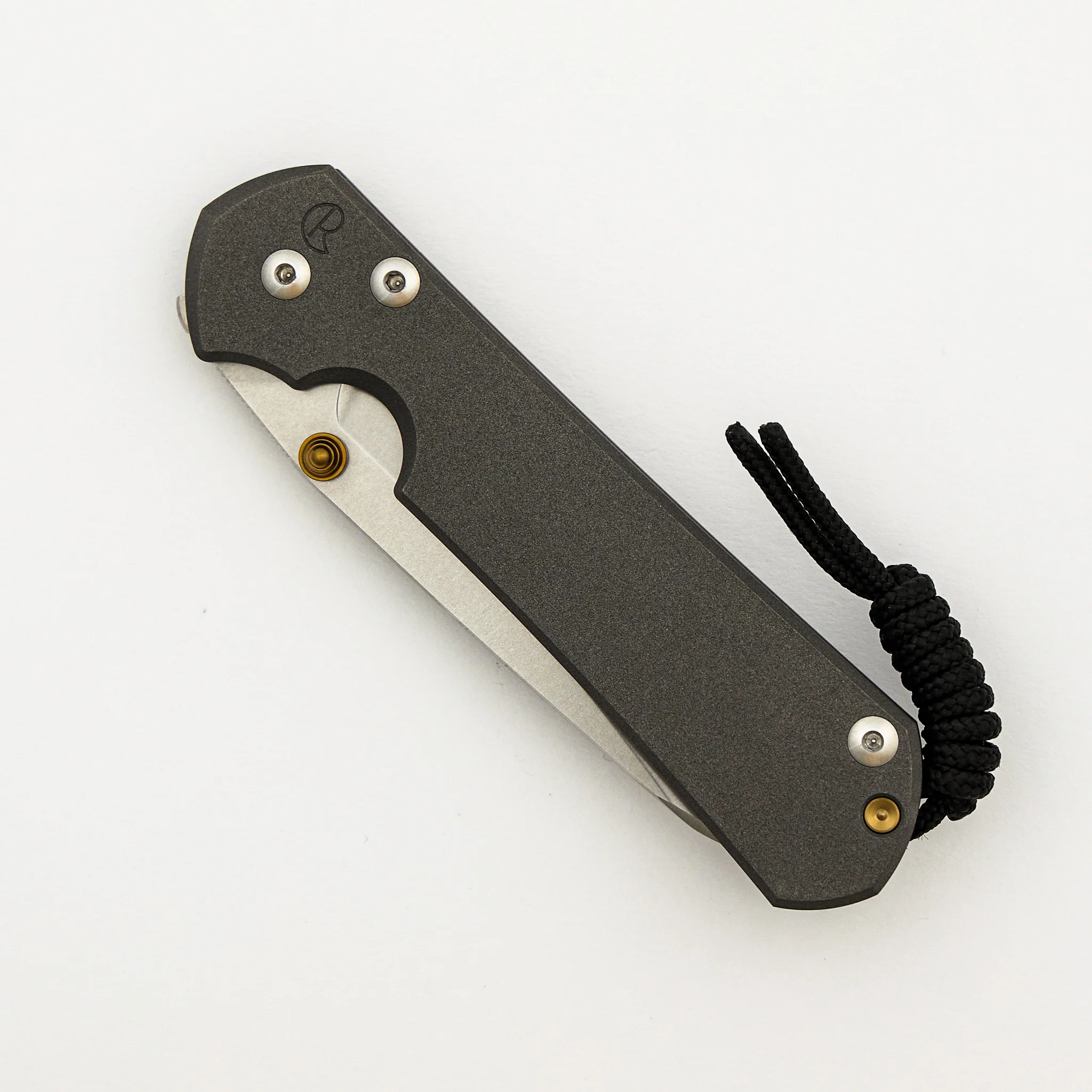Large Sebenza 31 - Insingo CPM MagnaCut Blade - Gold Double Thumb Lugs - Image 3