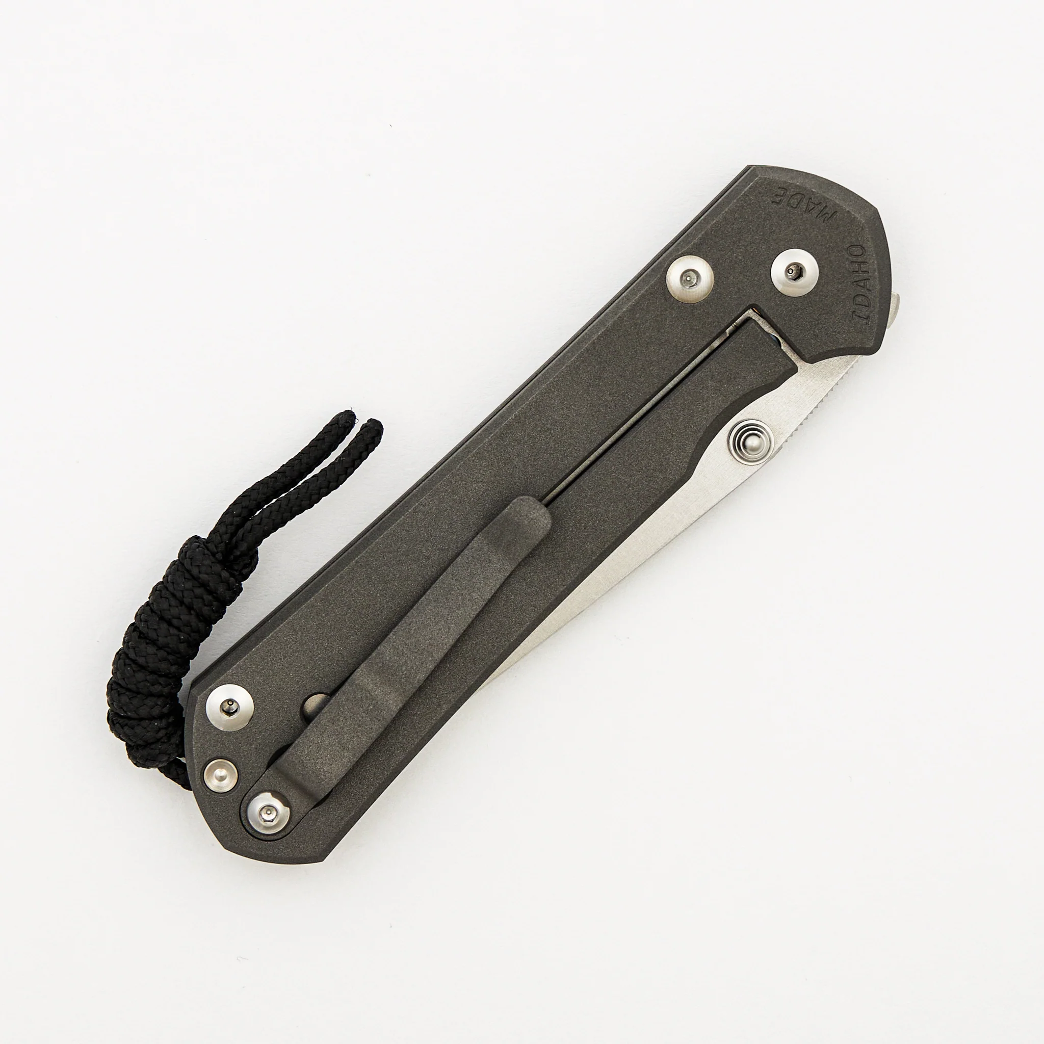 Large Sebenza 31 - Tanto CPM MagnaCut Blade - Silver Double Thumb Lugs - Image 4