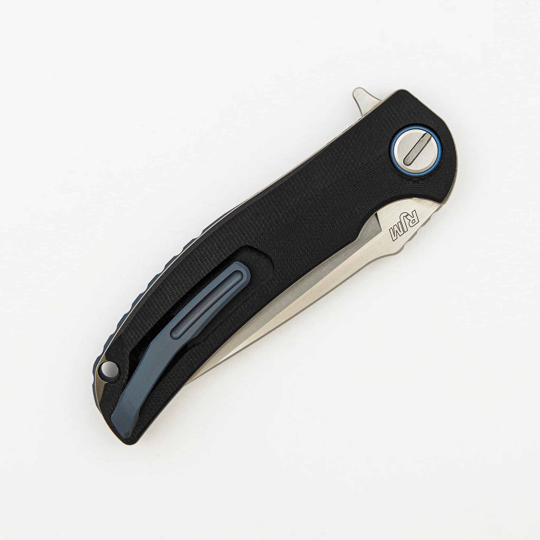 "Limited Edition" Soft Overkill - M398 Blade - Black Canvas Micarta Handle - SRRBS (RJ Martin Design) - Image 4