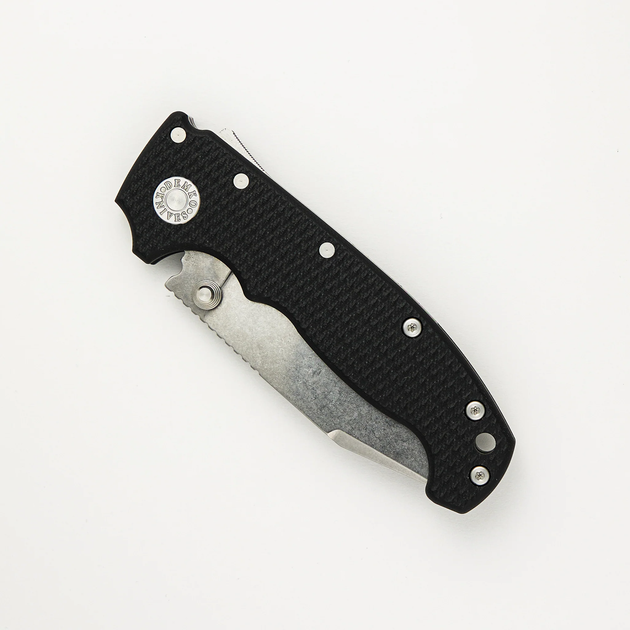 Machine Ground AD20S - No Slot - MagnaCut Blade - Black G10 Handle - Image 3