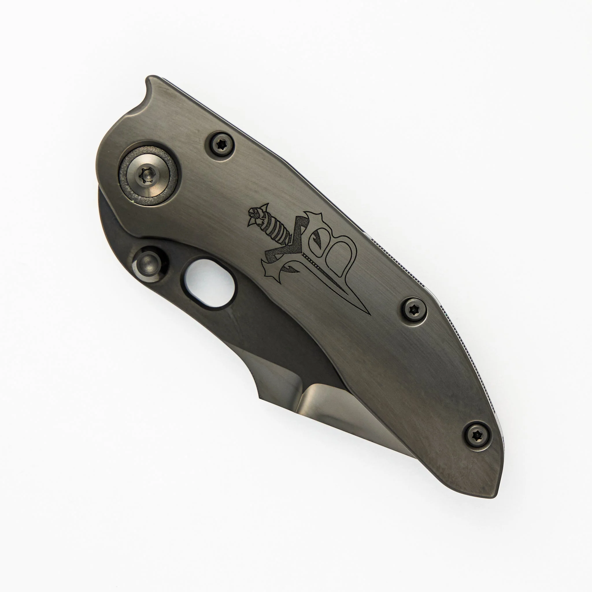 Marfione Custom Knives / Borka Blades Collaboration Dark Side Of The Stitch - Image 3