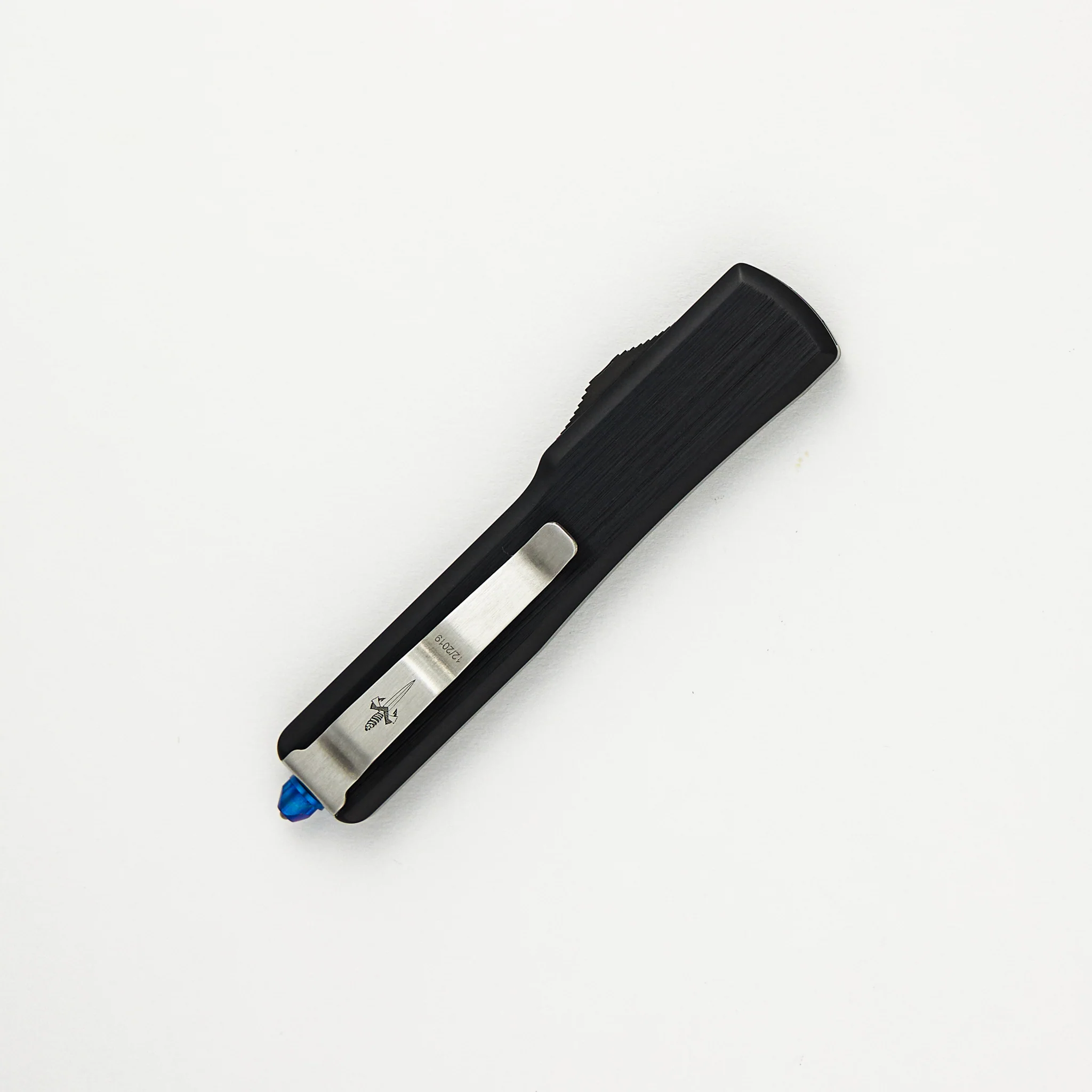 Marfione Custom Knives UTX-70 - D/E Spike Grind Mirror Polish - Hefted Alloy - Image 4