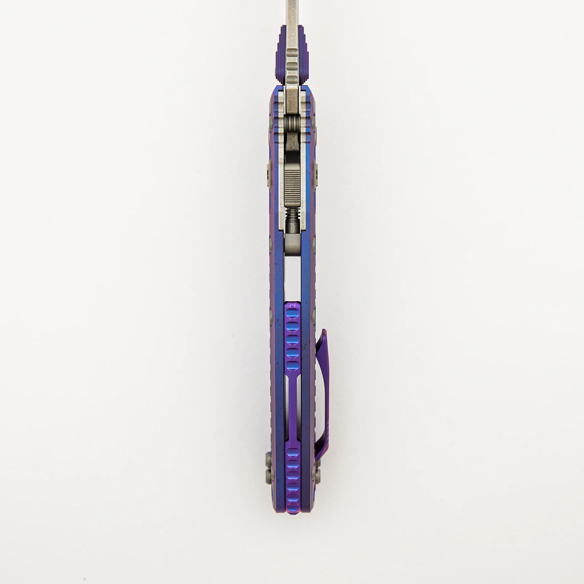 "Marfione Select" Amphibian - RAM-LOK Stonewash Finish Purple Haze Anodized Frag Pattern Titanium w/ Purple Titanium Accent 137RL-10FRMS5 - Image 7