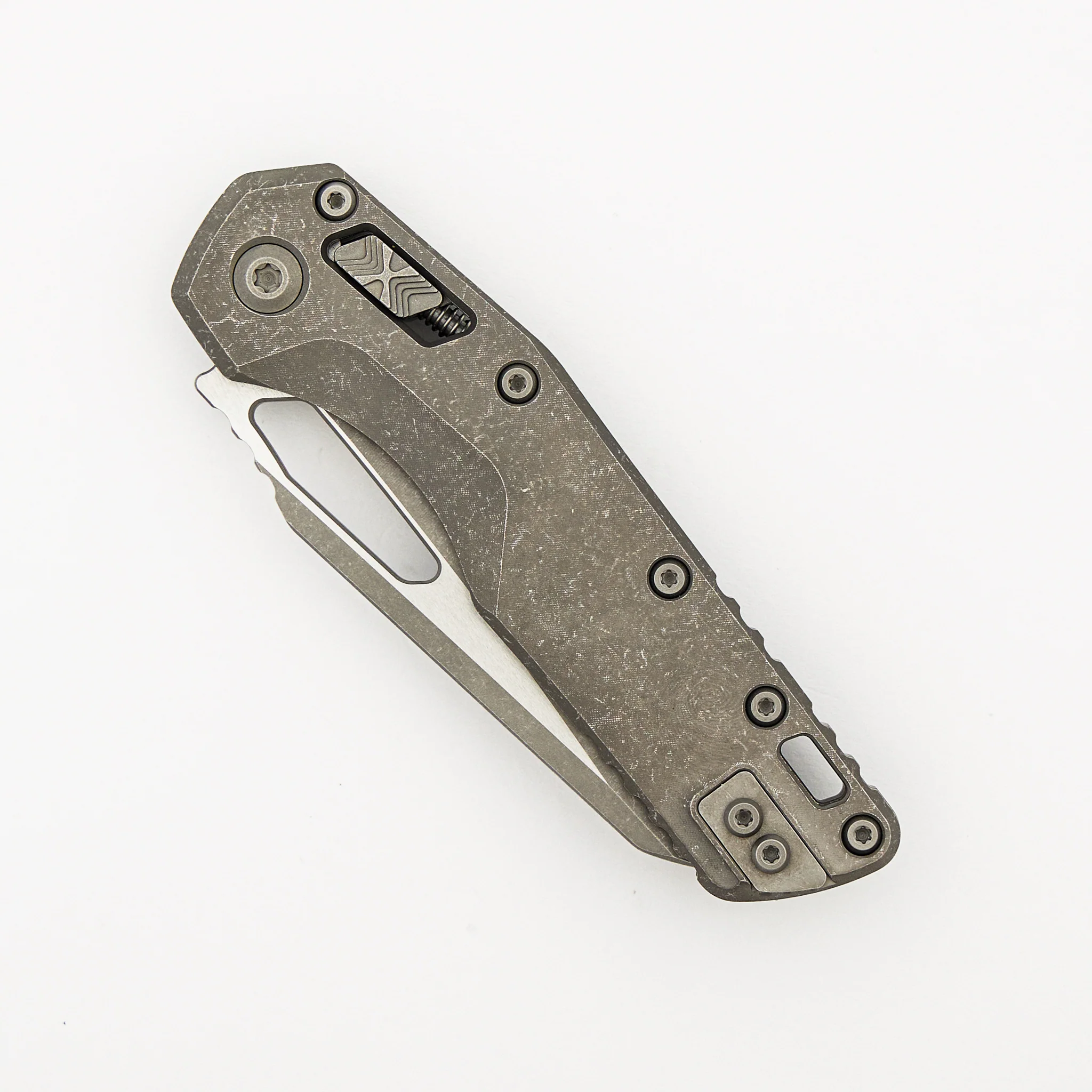 "Marfione Select" MSI - RAM-LOK - Full Serrated Apocalyptic Finish Slab Side Titanium 210-12APMS1 - Image 3