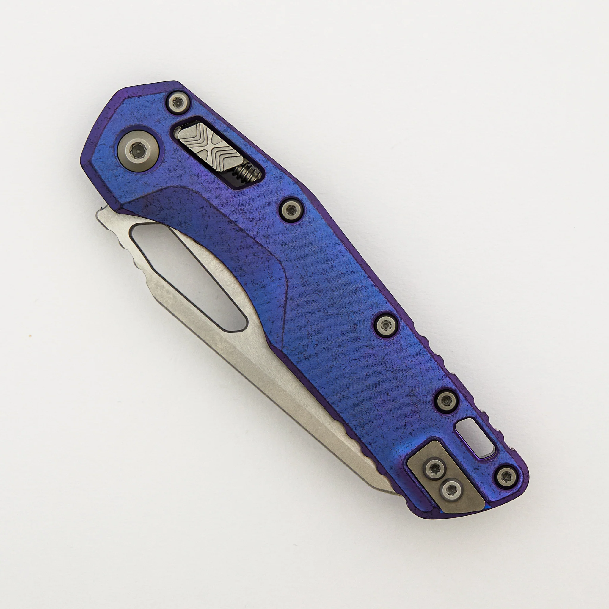 "Marfione Select" MSI - RAM-LOK - Stonewash Finish Purple Haze Anodized Slab Side Titanium W/ Purple Titanium Accent 210-10MS5 - Image 3