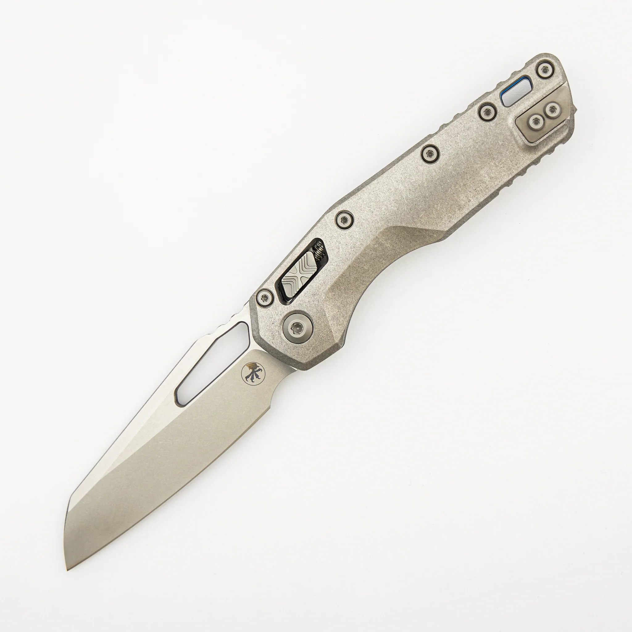 "Marfione Select" MSI - RAM-LOK - Stonewash Finish Slab Side Titanium W/ Blue Titanium Accent 210-10MS2