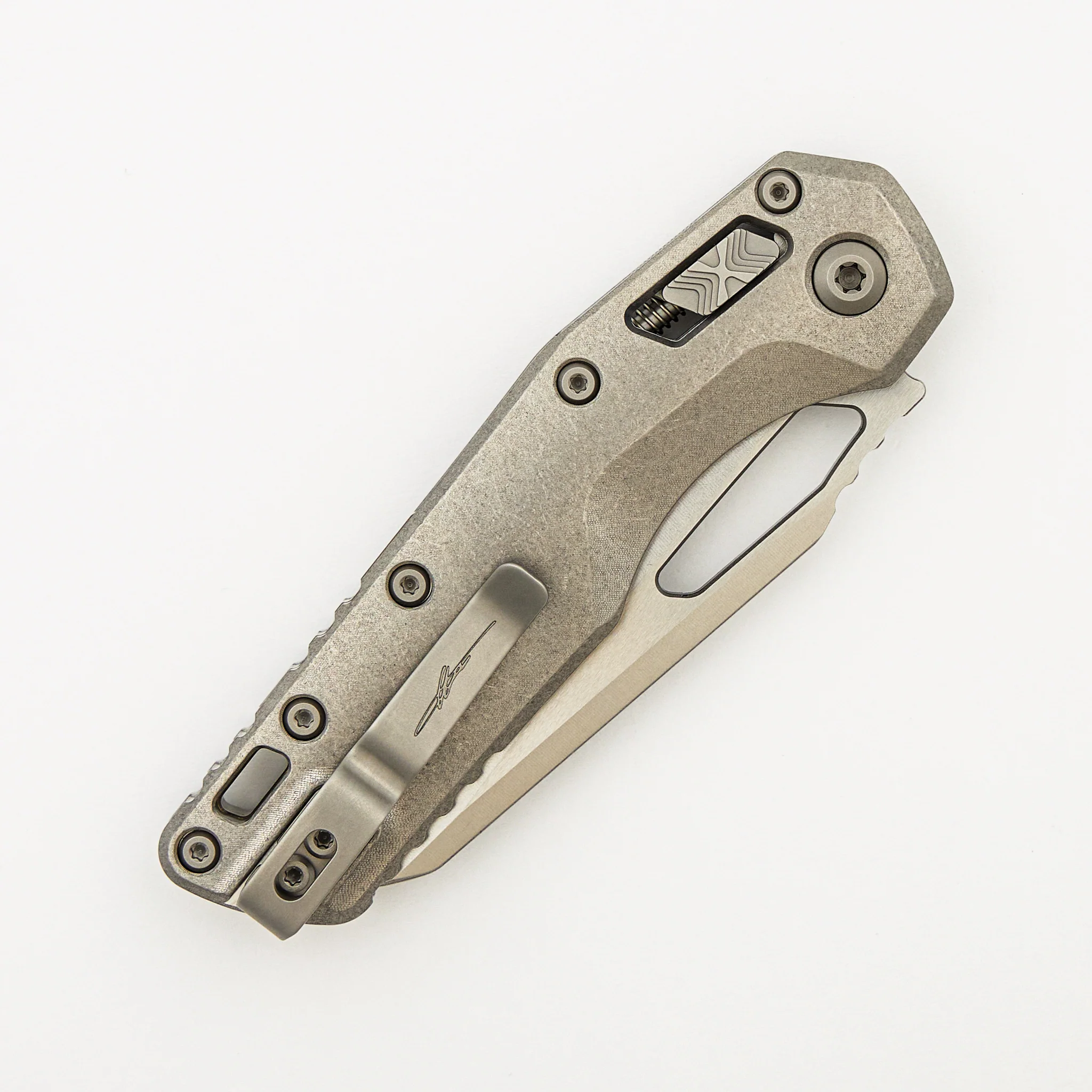 "Marfione Select" MSI - RAM-LOK - Stonewash Finish Slab Side Titanium W/ Bronze Titanium Accent 210-10MS1 - Image 4
