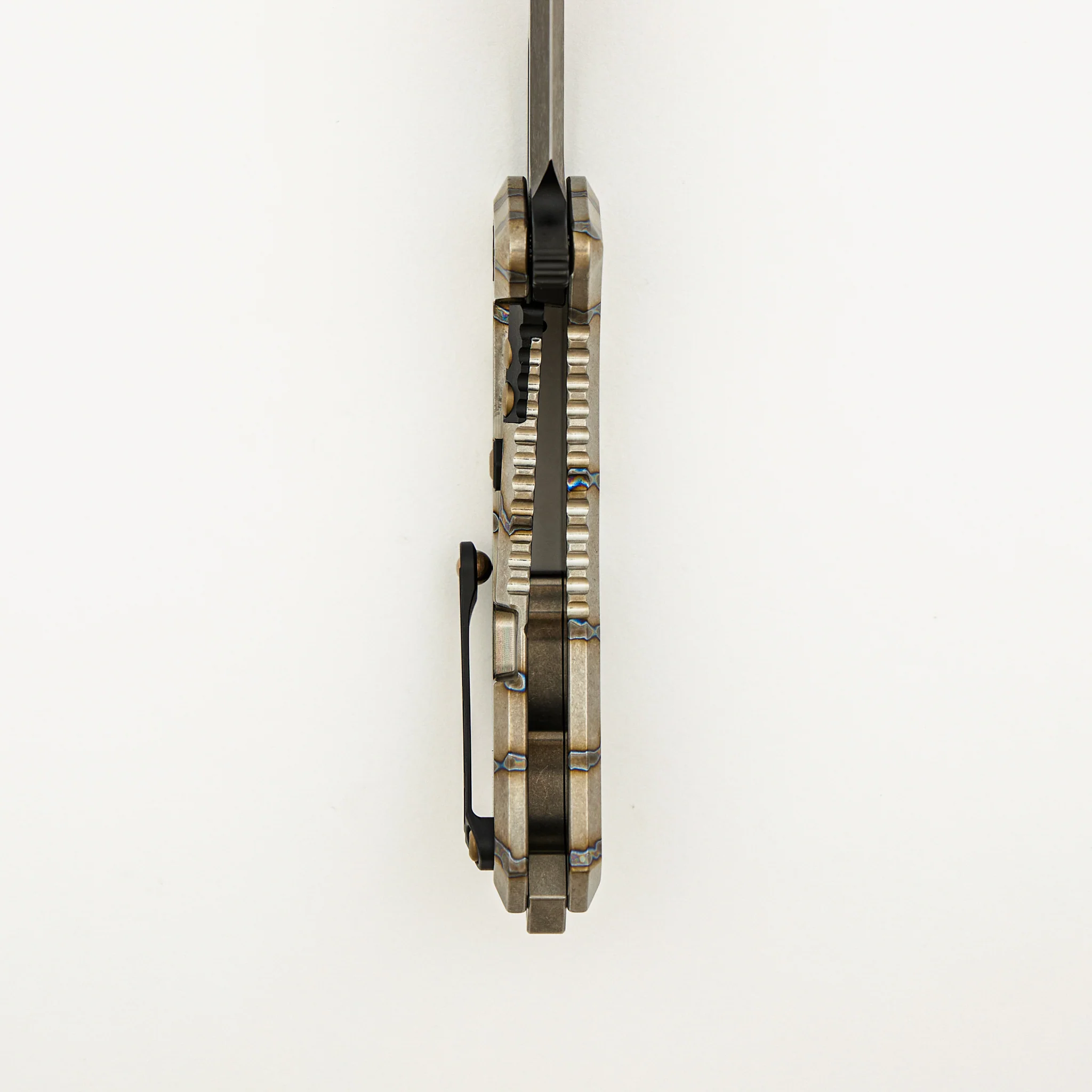 Medusa Manual - Tanto DLC Flamed Titanium Handle - Image 6