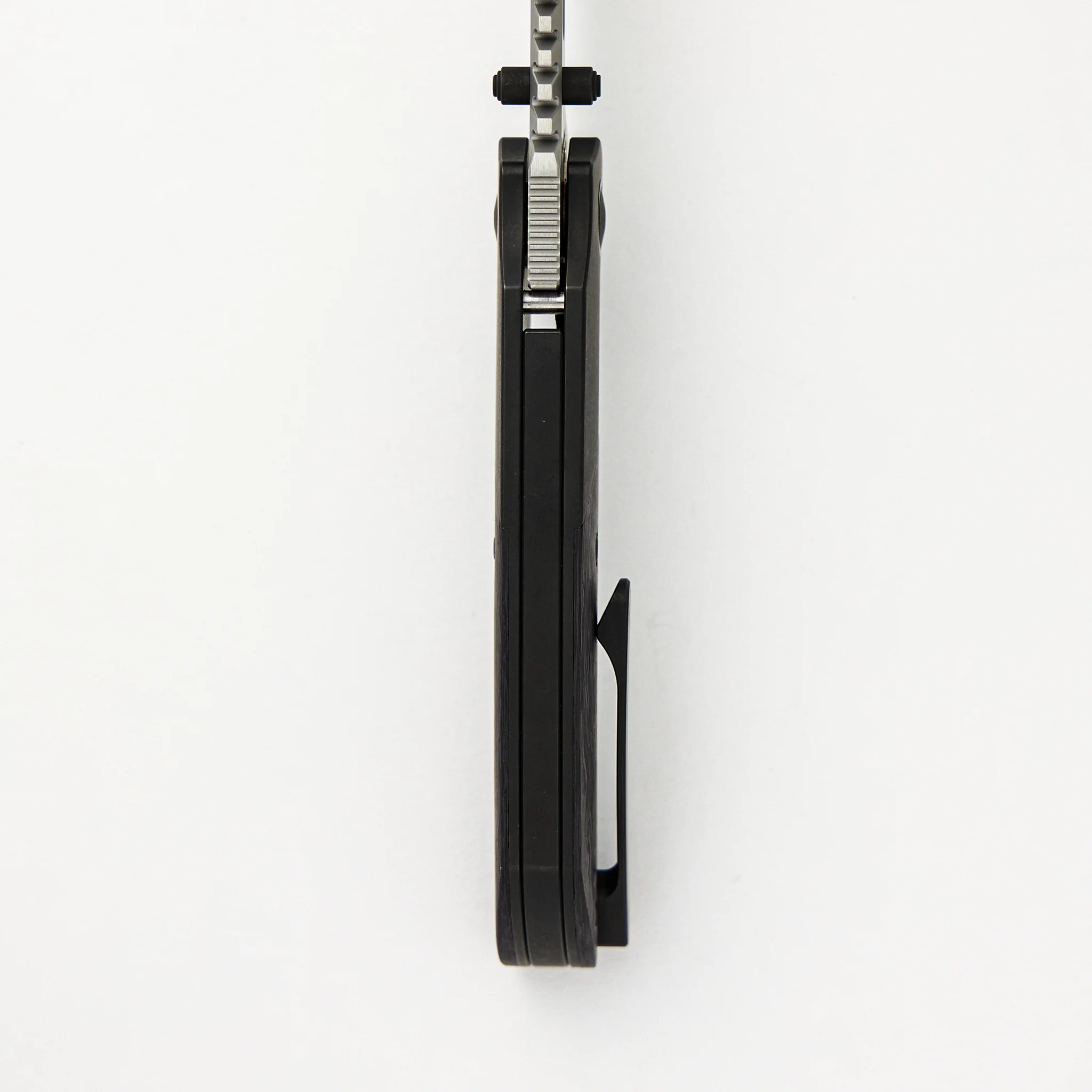 Mini Ultimatum - Hand Rub MagnaCut Blade Grind No. 2 - Purple TechnoCarbo/Black PVD Titanium - Image 7