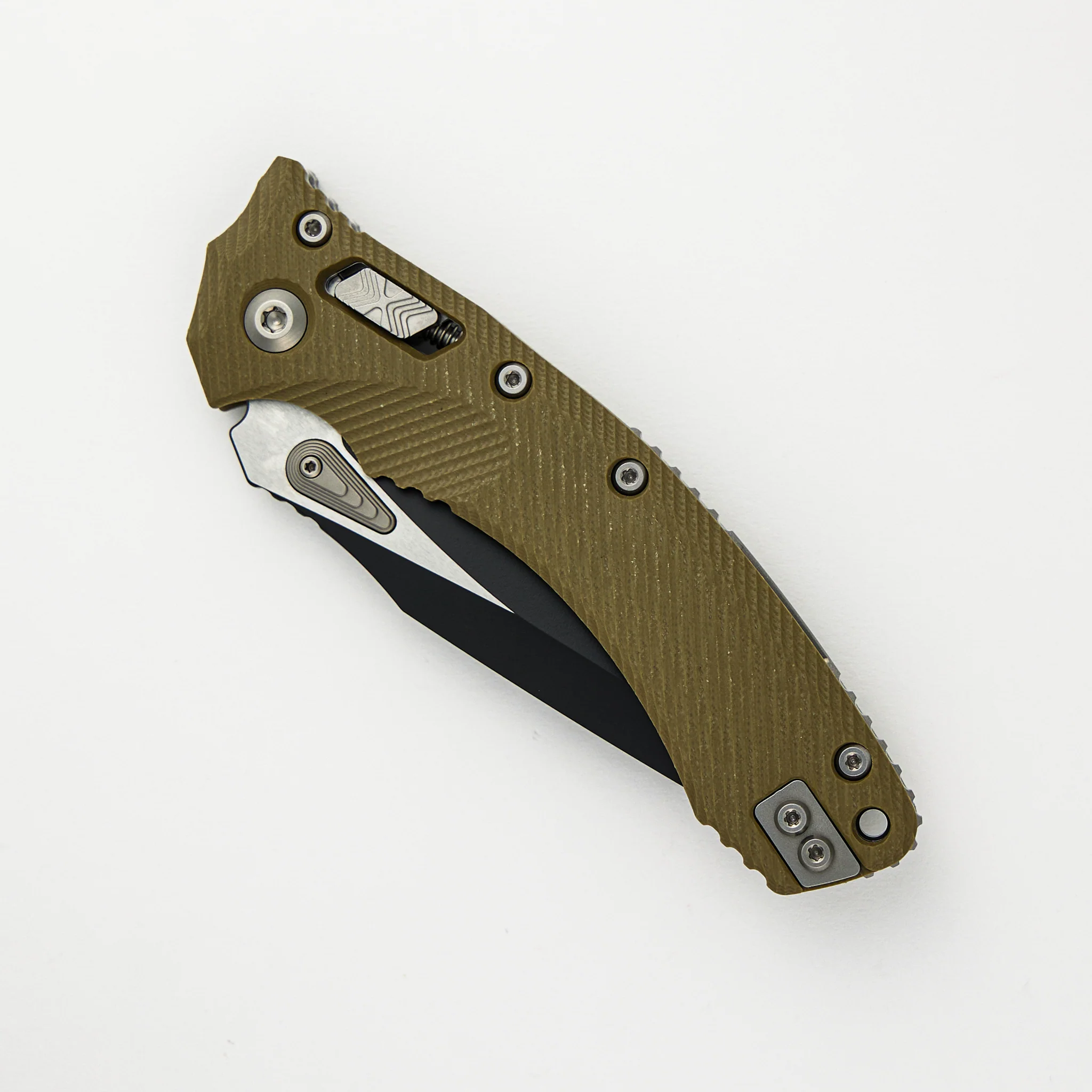 Amphibian - RAM-LOK S/E Black Partial Serrated Fluted OD Green G10 137RL-2FLGTOD - Image 3
