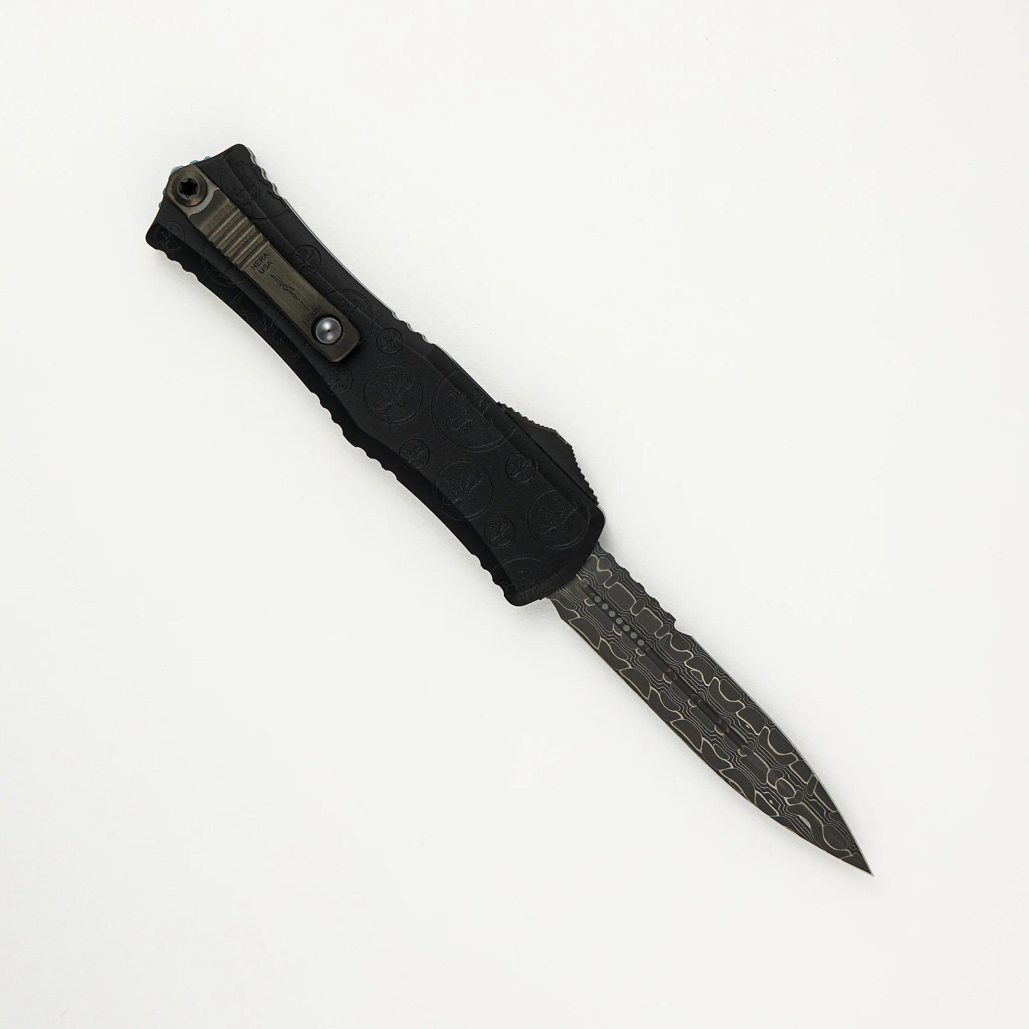 Mini Hera II Bayonet Signature Series Vegas Forge Stainless Alloy W/ Claw Burst Deep Engraving 1701M-16MS1 - Image 2