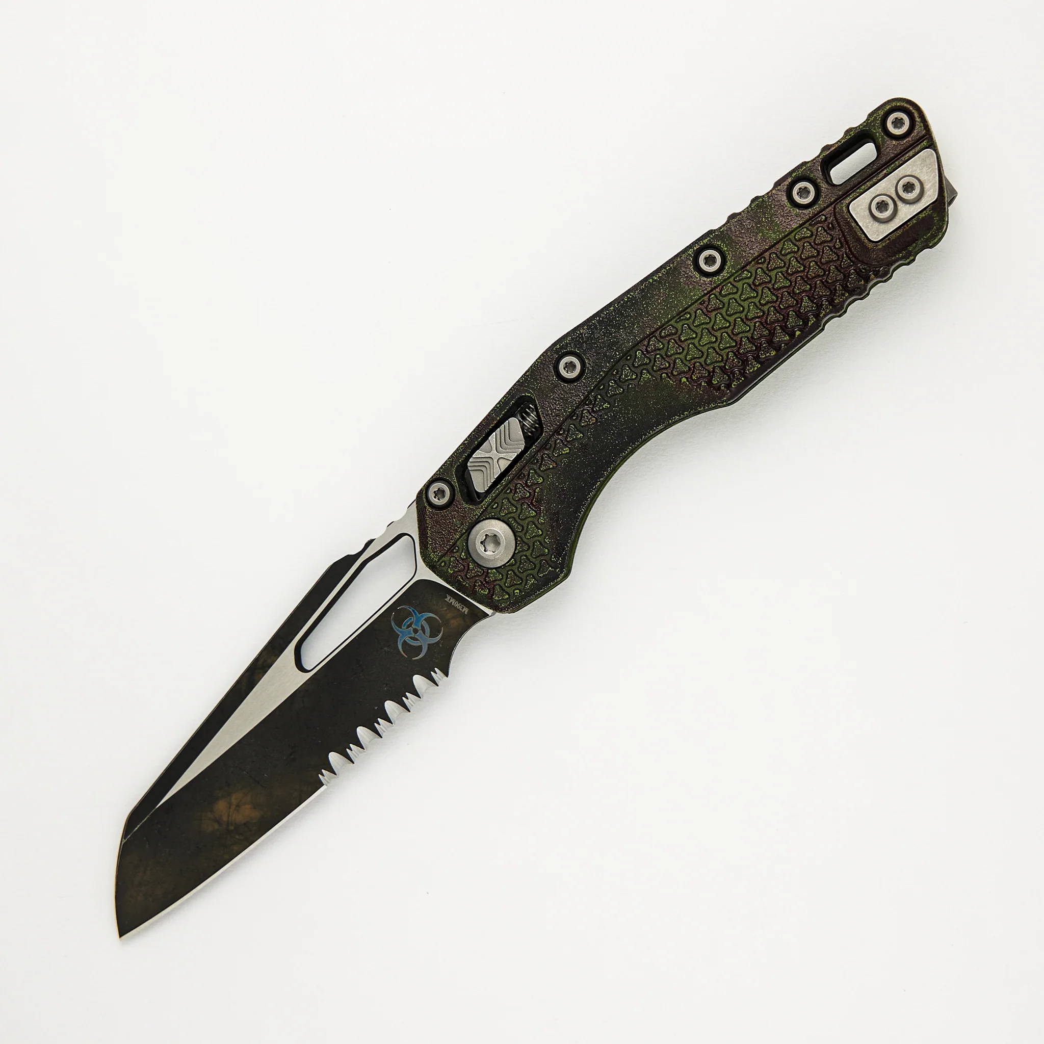 MSI S/E Tri-Grip Outbreak Signature Series Polymer Partial Serrated 210T-2 PMOBS