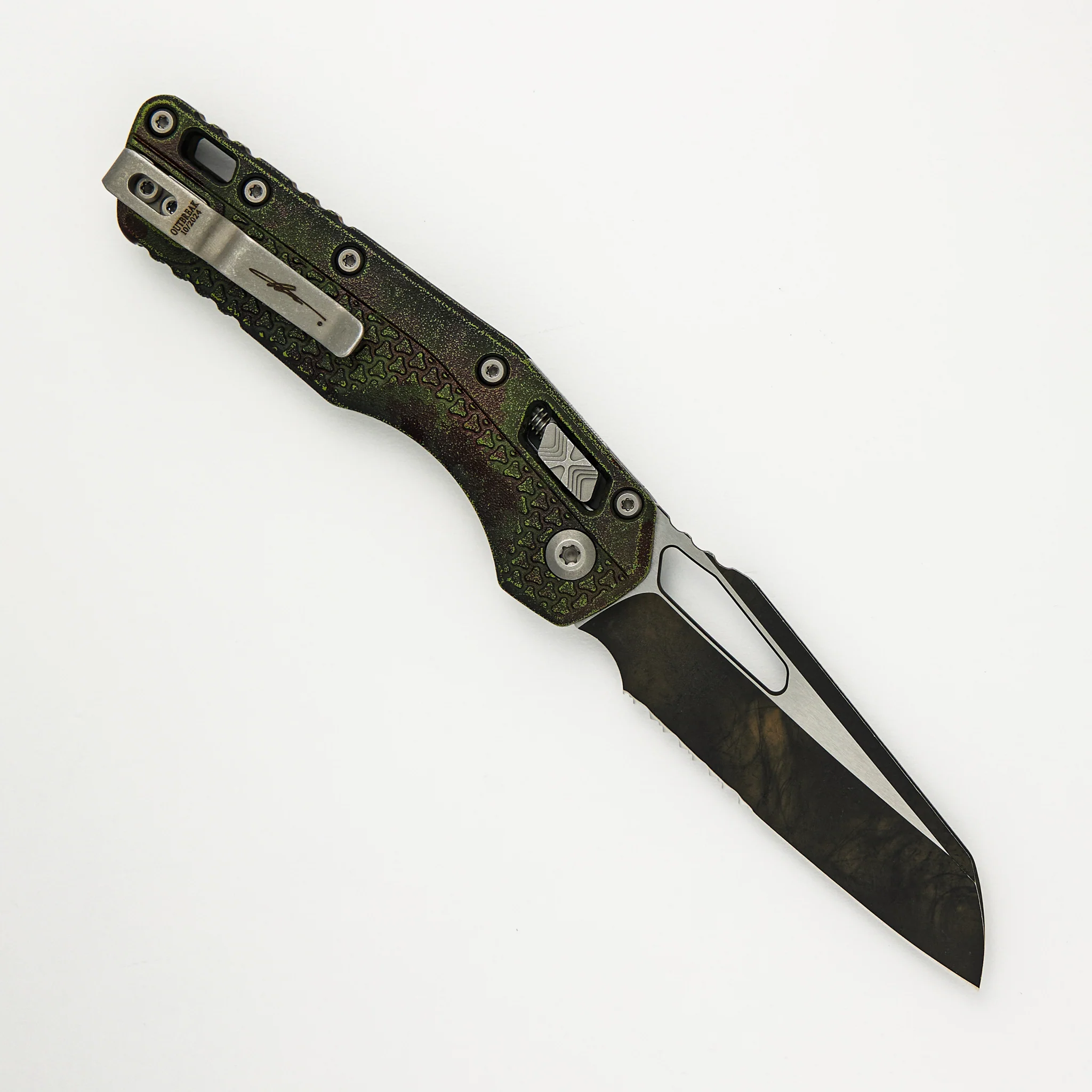 MSI S/E Tri-Grip Outbreak Signature Series Polymer Partial Serrated 210T-2 PMOBS - Image 2