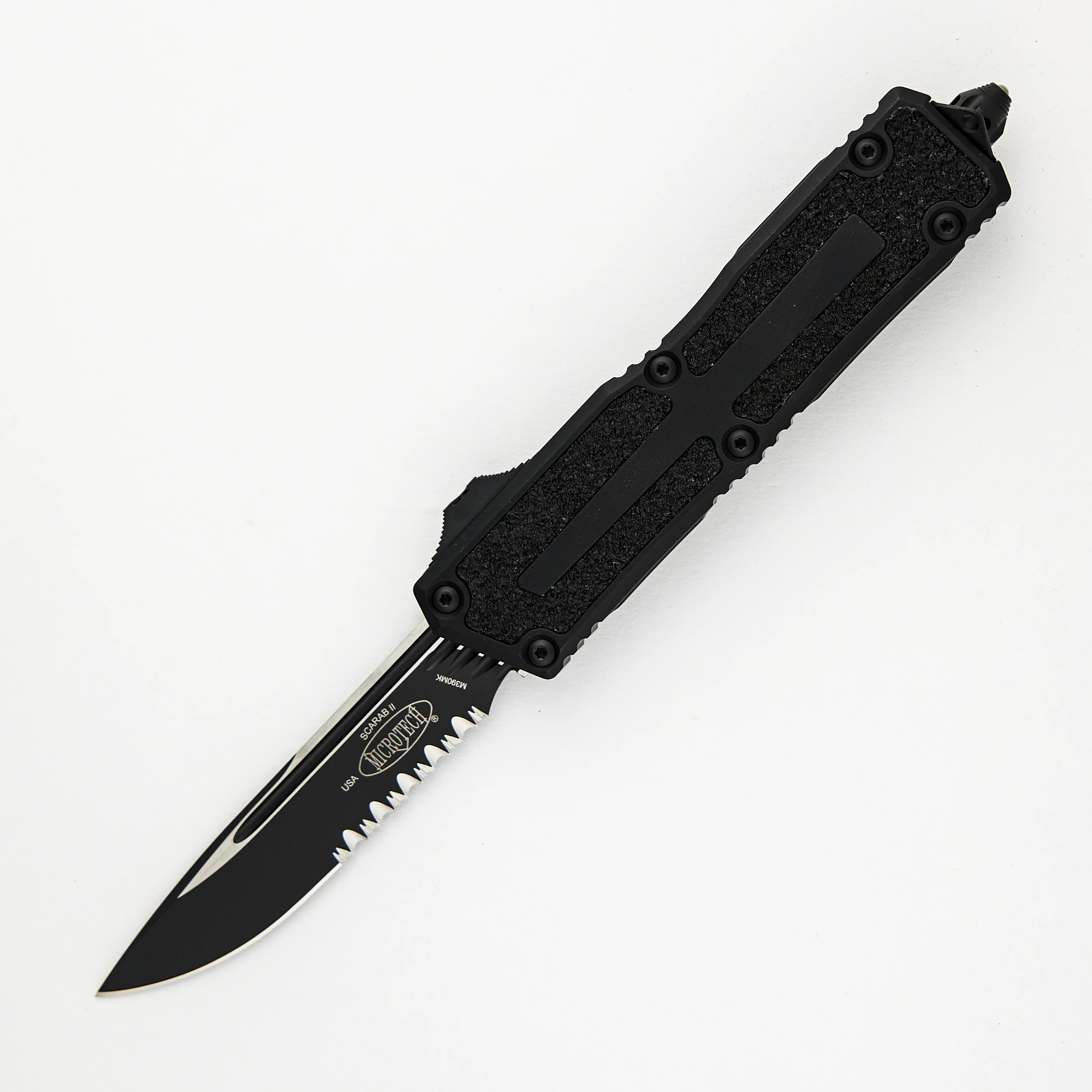 Scarab II S/E Gen III Black Tactical Partial Serrated Standard 1278-2T