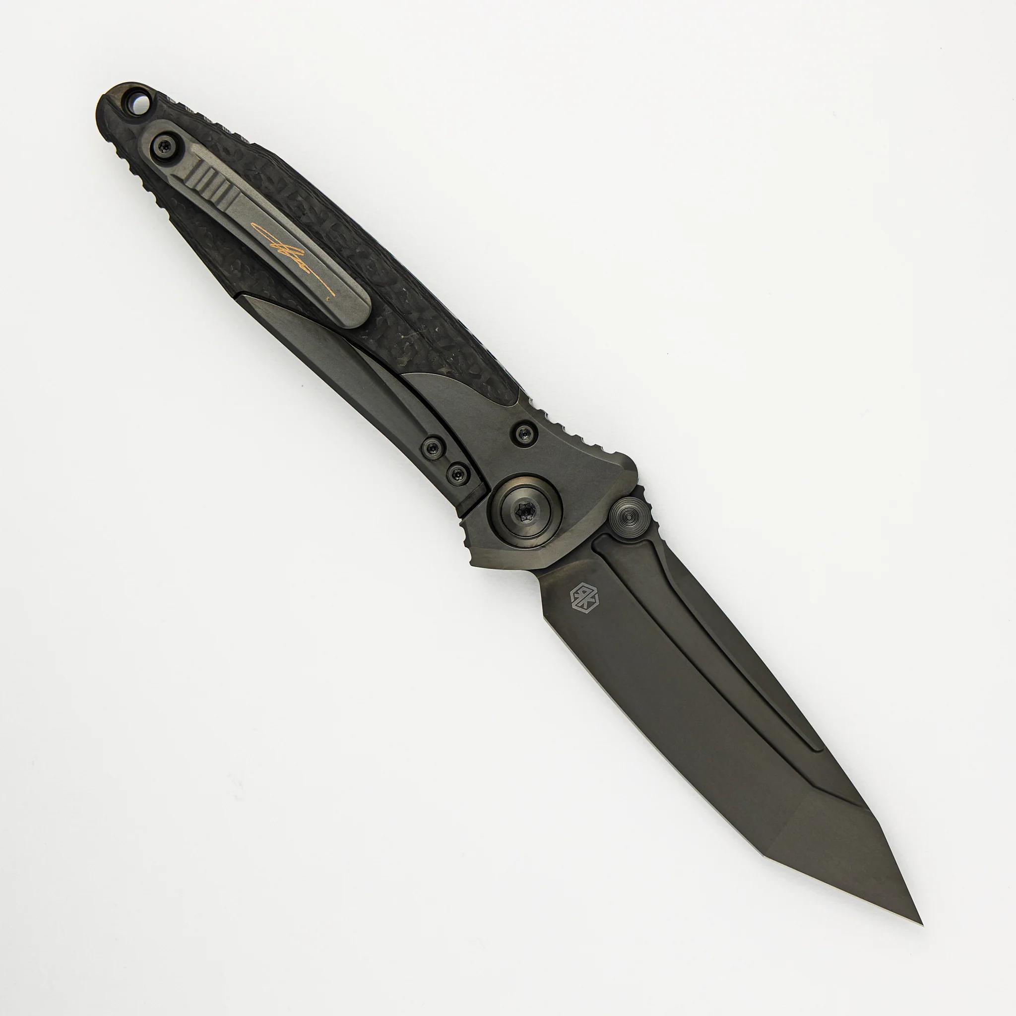Socom Bravo T/E Signature Series DLC Standard Carbon Fiber Scales 261-1 DLCTCFTIS - Image 2