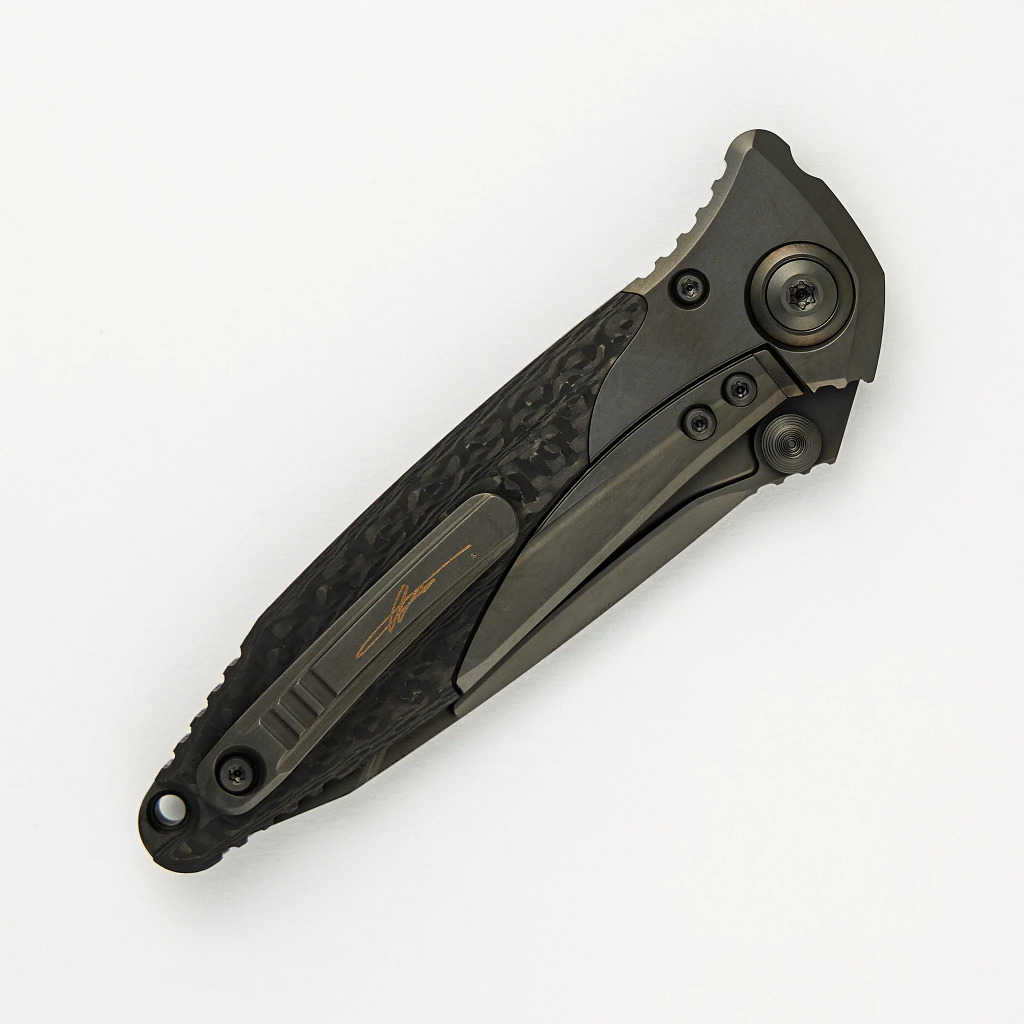Socom Bravo T/E Signature Series DLC Standard Carbon Fiber Scales 261-1 DLCTCFTIS - Image 6