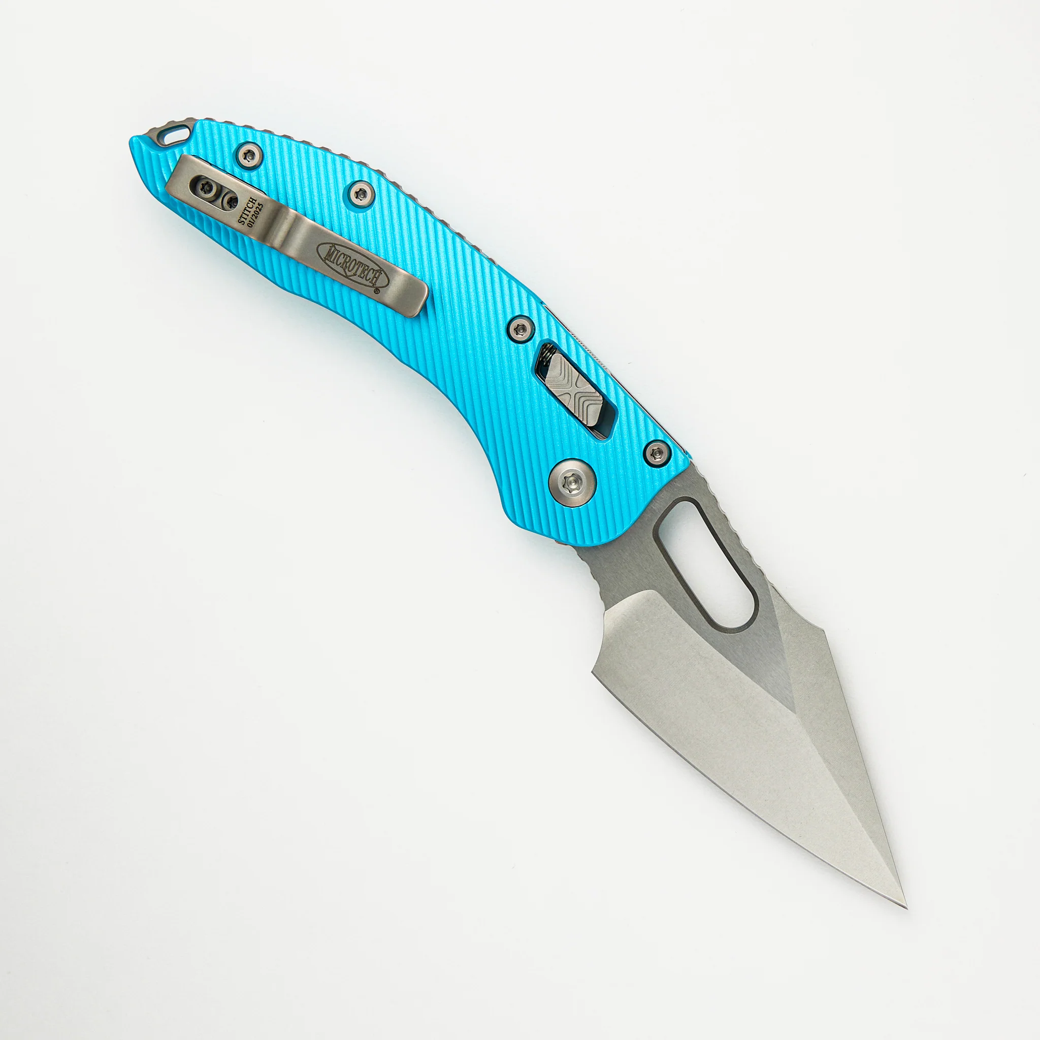 Stitch - RAM-LOK S/E Fluted Turquoise Stonewash Standard 169RL-10 FLTQ (Borka Blades Design) - Image 2