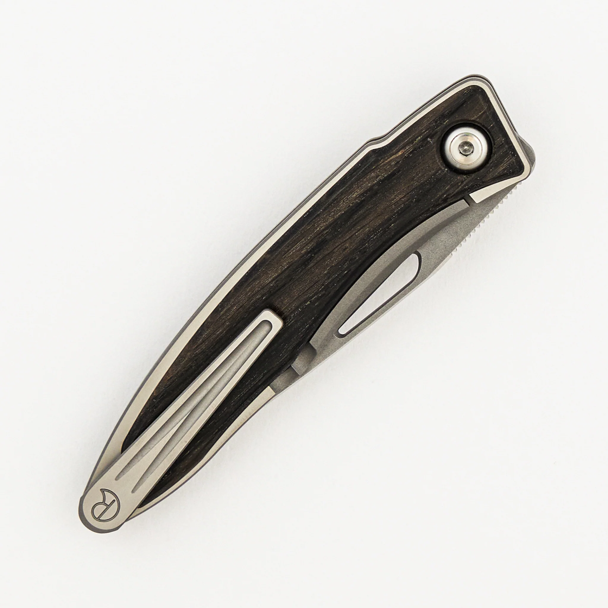 Mnandi - Bog Oak Inlay - CPM MagnaCut Blade - Image 18
