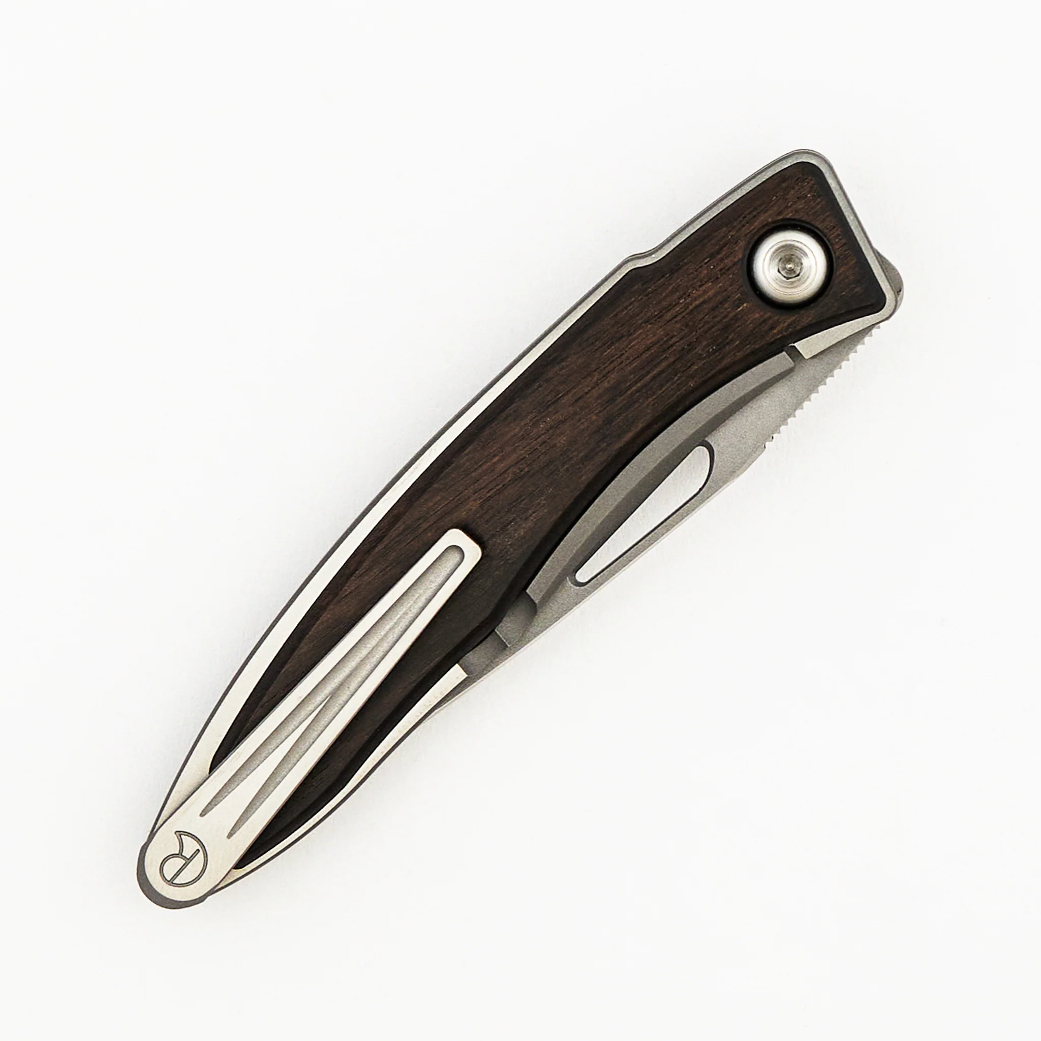 Mnandi - Macassar Ebony Inlay - CPM MagnaCut Blade - Image 4