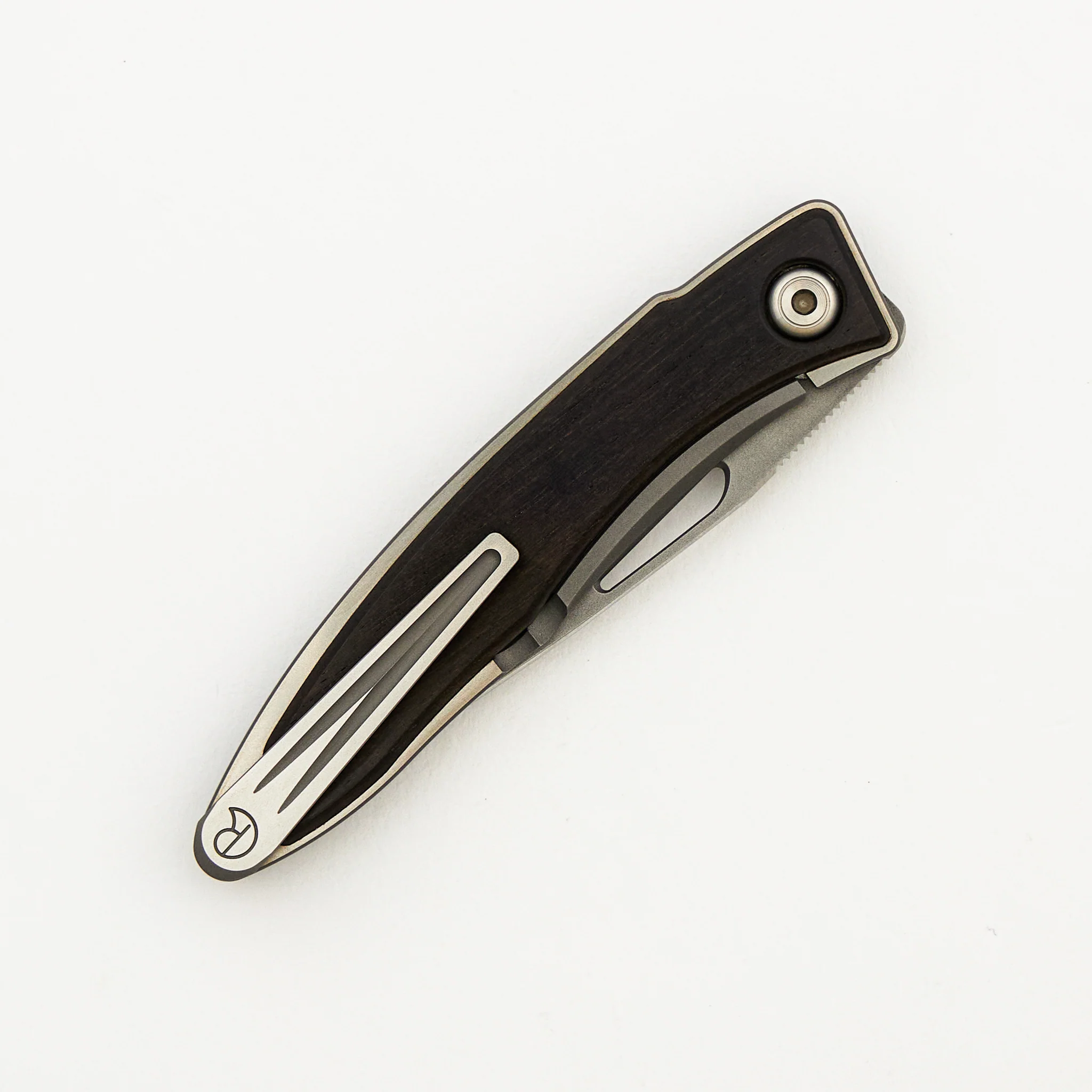 Mnandi - Macassar Ebony Inlay - CPM MagnaCut Blade - Image 4