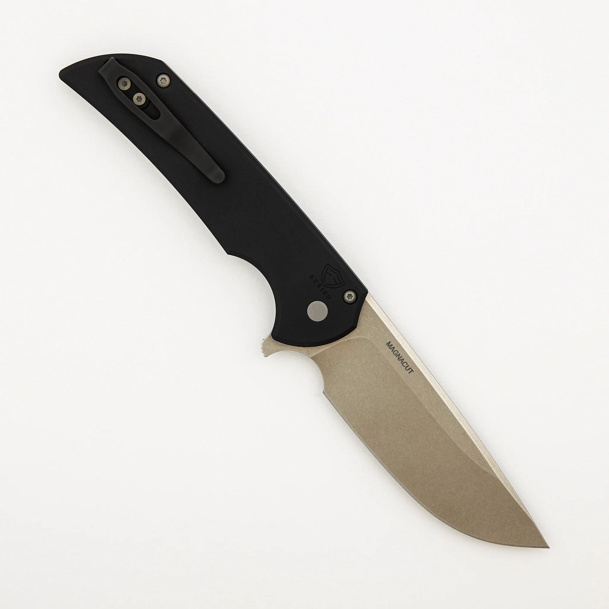 Mordax - MX101 - Solid Black Handle - Stonewash MagnaCut Blade - Image 2