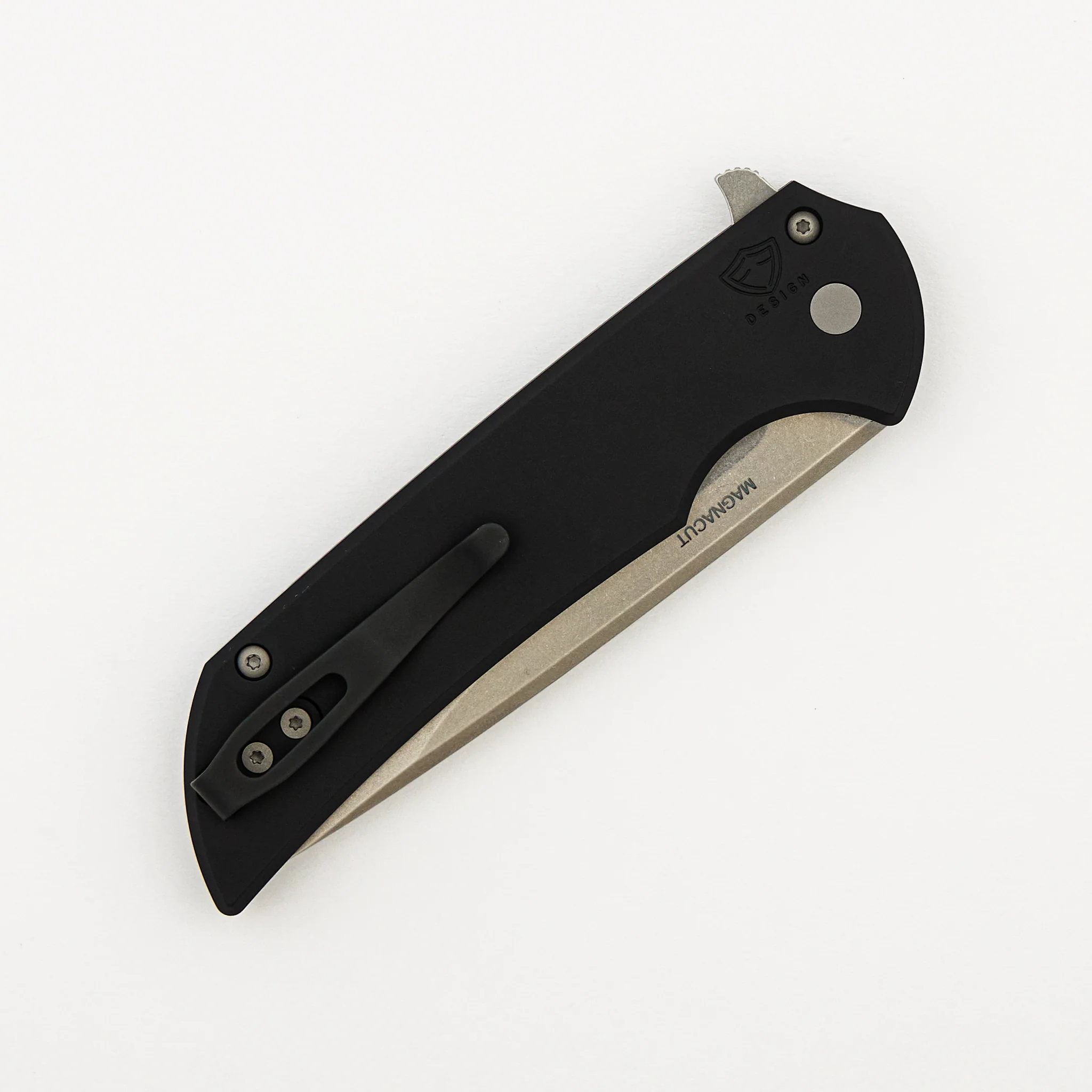 Mordax - MX101 - Solid Black Handle - Stonewash MagnaCut Blade - Image 4
