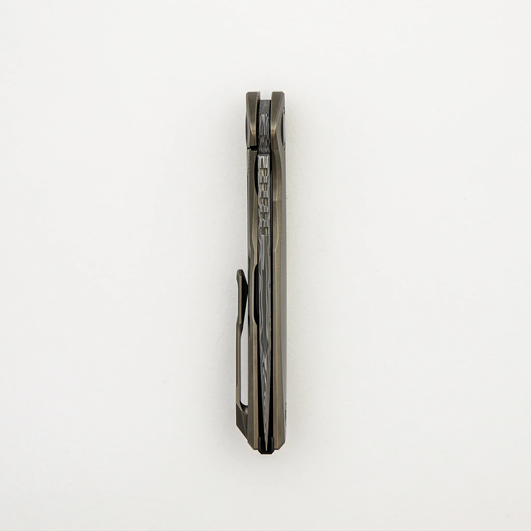 NeOn Custom Division - Titanium Handle - Damasteel Blade - SRBS - Image 5