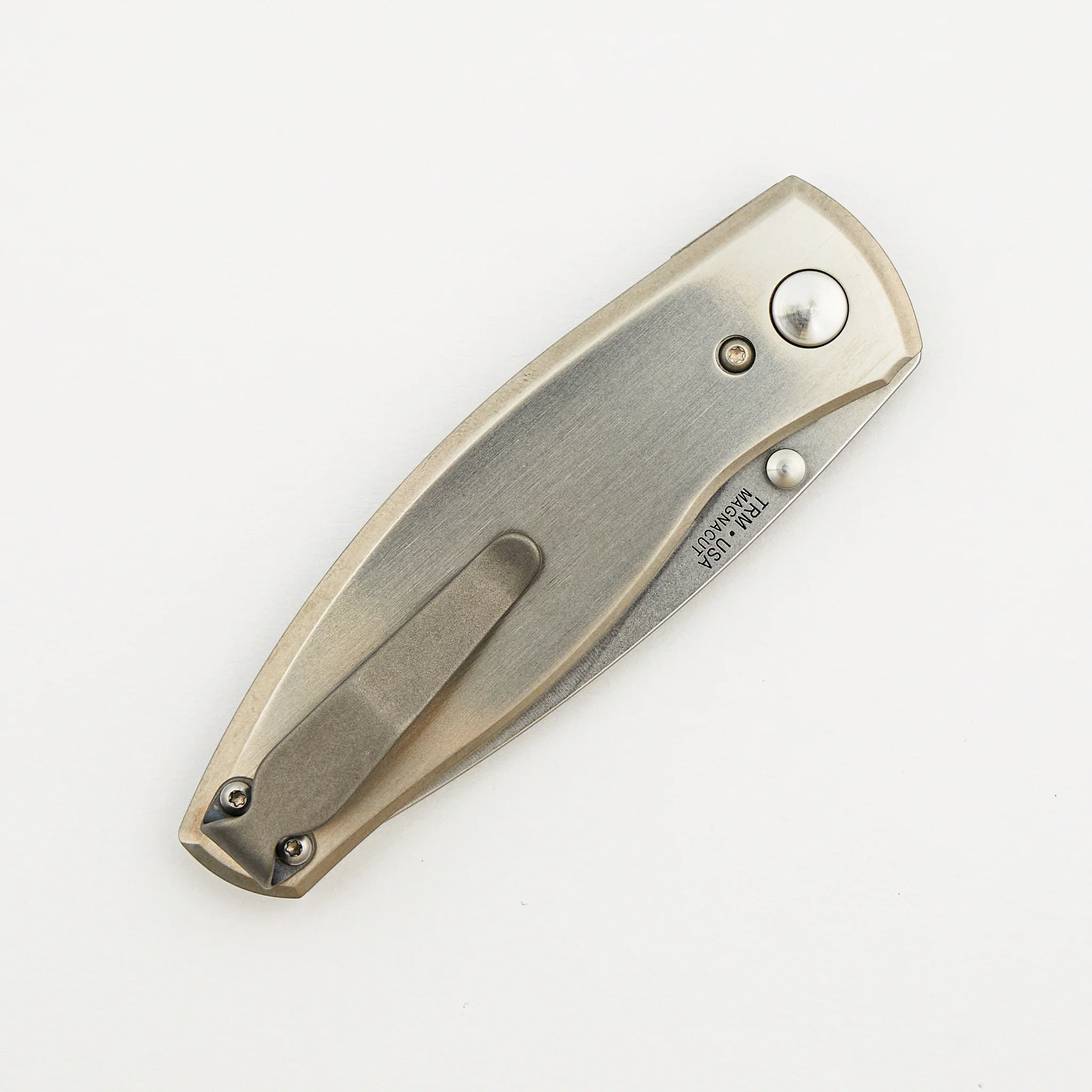 Neutron 2 Linerlock - Flat Satin Titanium Handle - MagnaCut Blade - Image 4