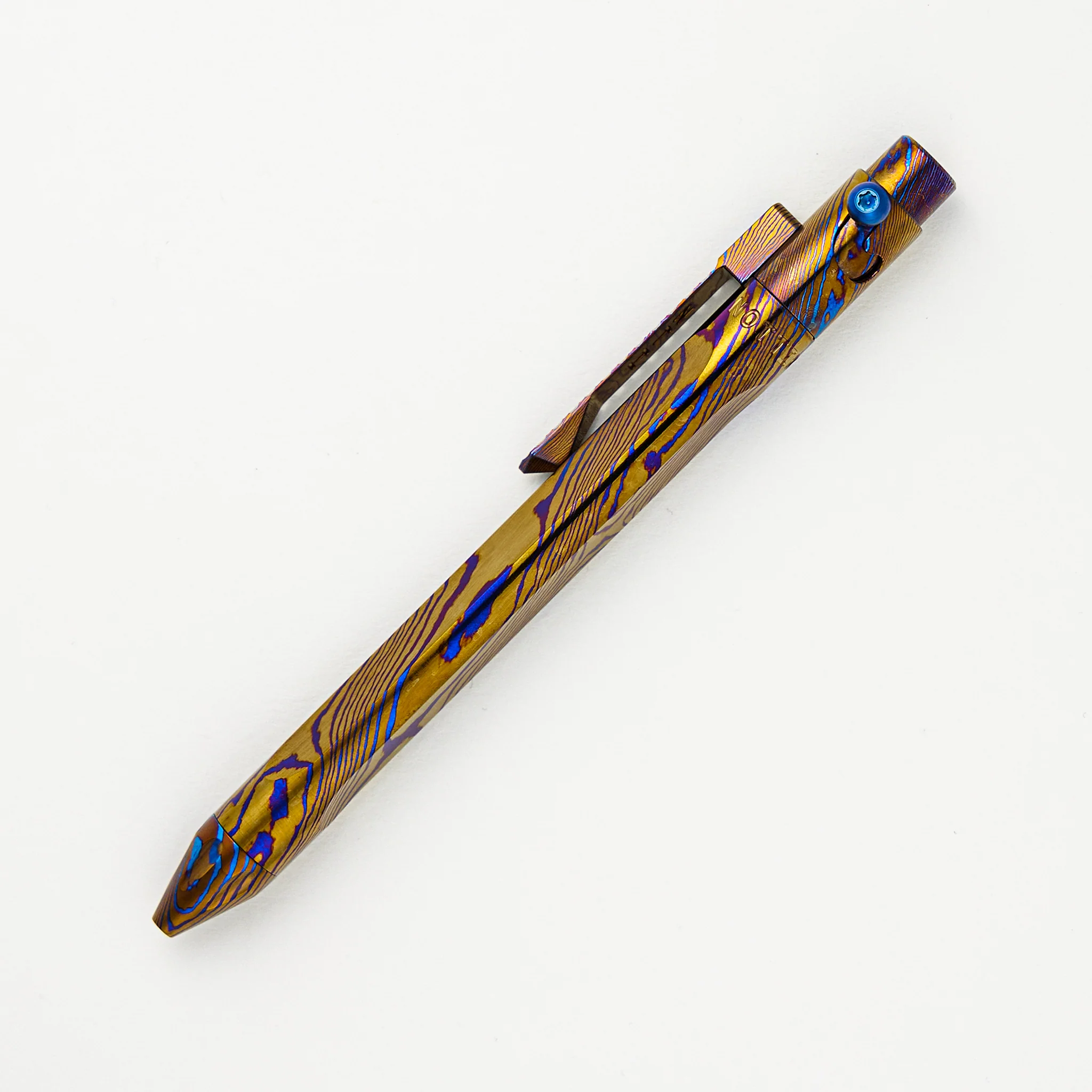 Nottabolt - MokuTi Parker Trifecta RH Full Build W/ Full Carved Machined Clip & Stalker Tip