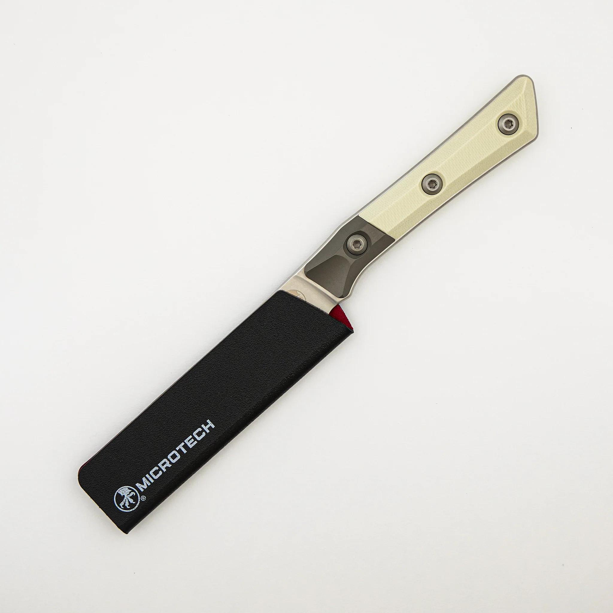 Paring Knife - G10 Ivory - Bead Blast Bolster - Stonewash Standard - 3500B-10 IV - Image 3