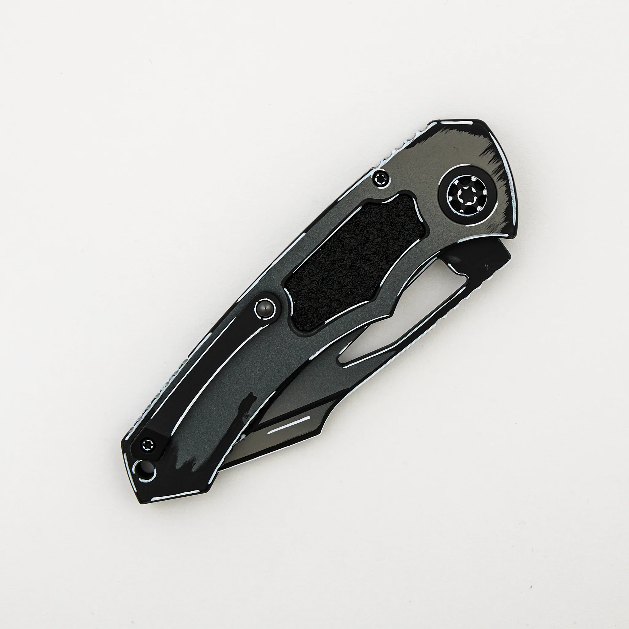 Pariah Manual - Drop Point - Tritium Button - Gray - CEL Shading - Image 4