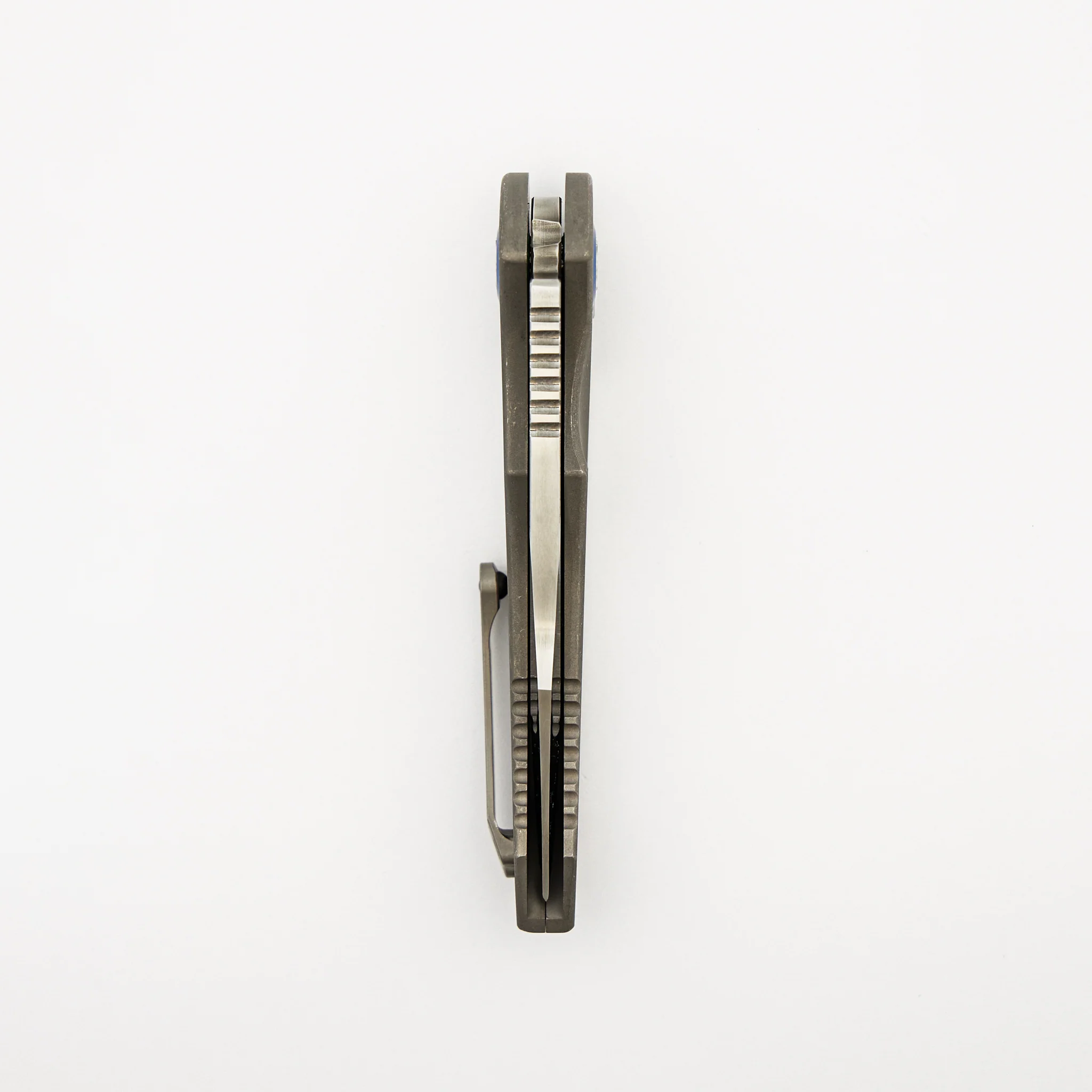 Pariah Manual - S/E Mirror Polish Hefted Titanium Chassis W/ MOP Inlays S/N 0023 - Image 5