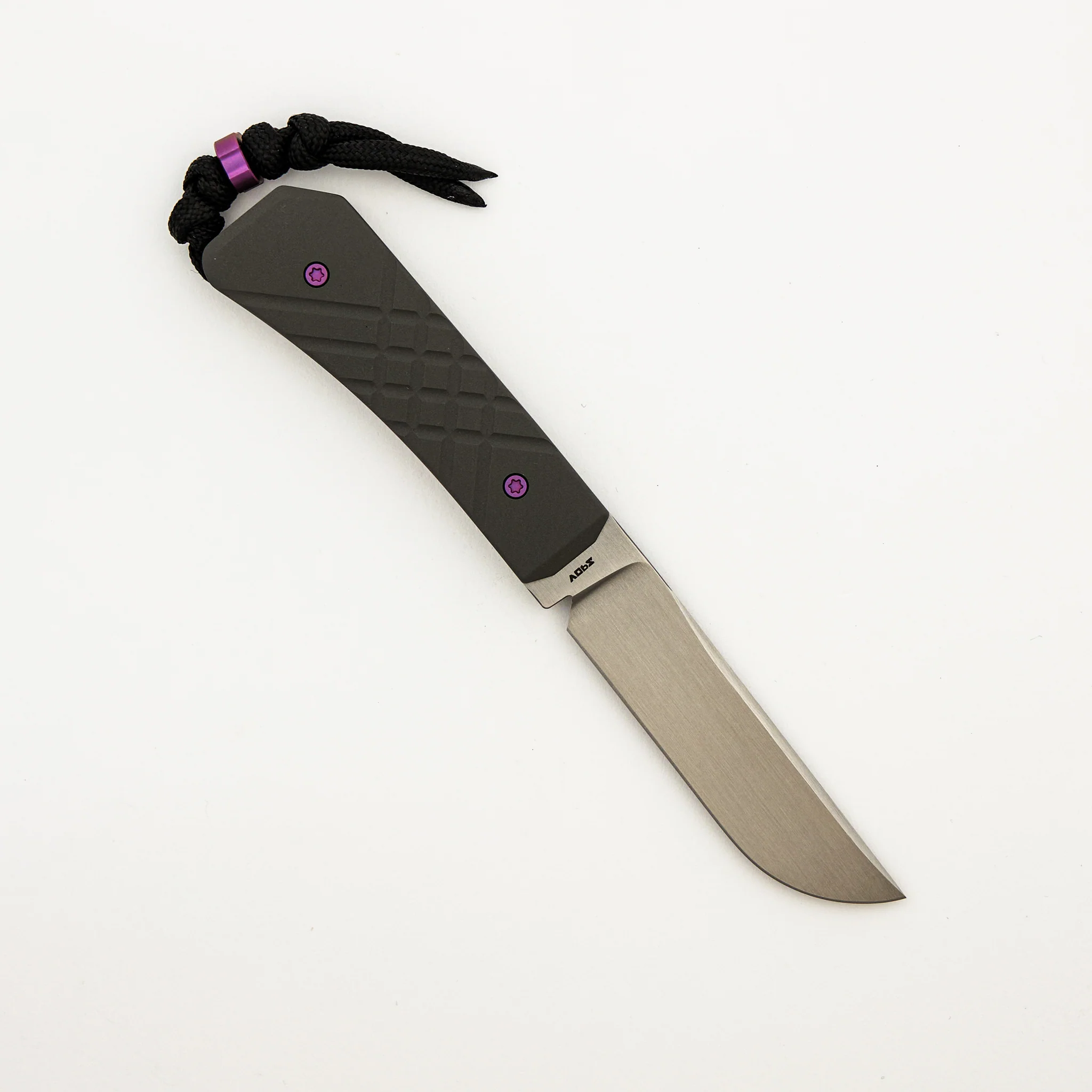 Pioneer FIXedc - Titanium Cross Hatch 2 - Hand Satin S90V Blade - Image 2