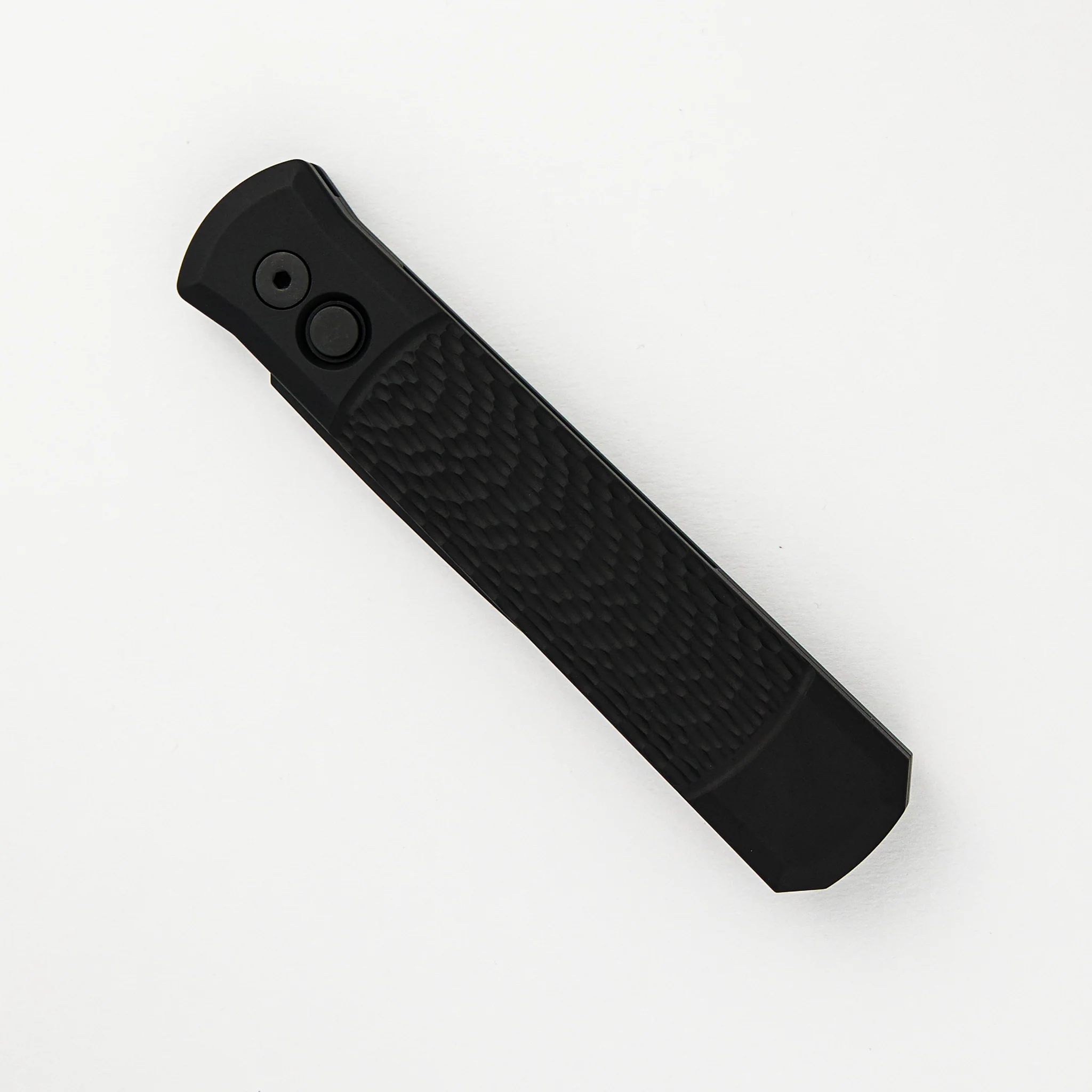GODFATHER – Jigged Black Handle – Black DLC 154CM Plain Edge Blade 926-SWAT - Image 3