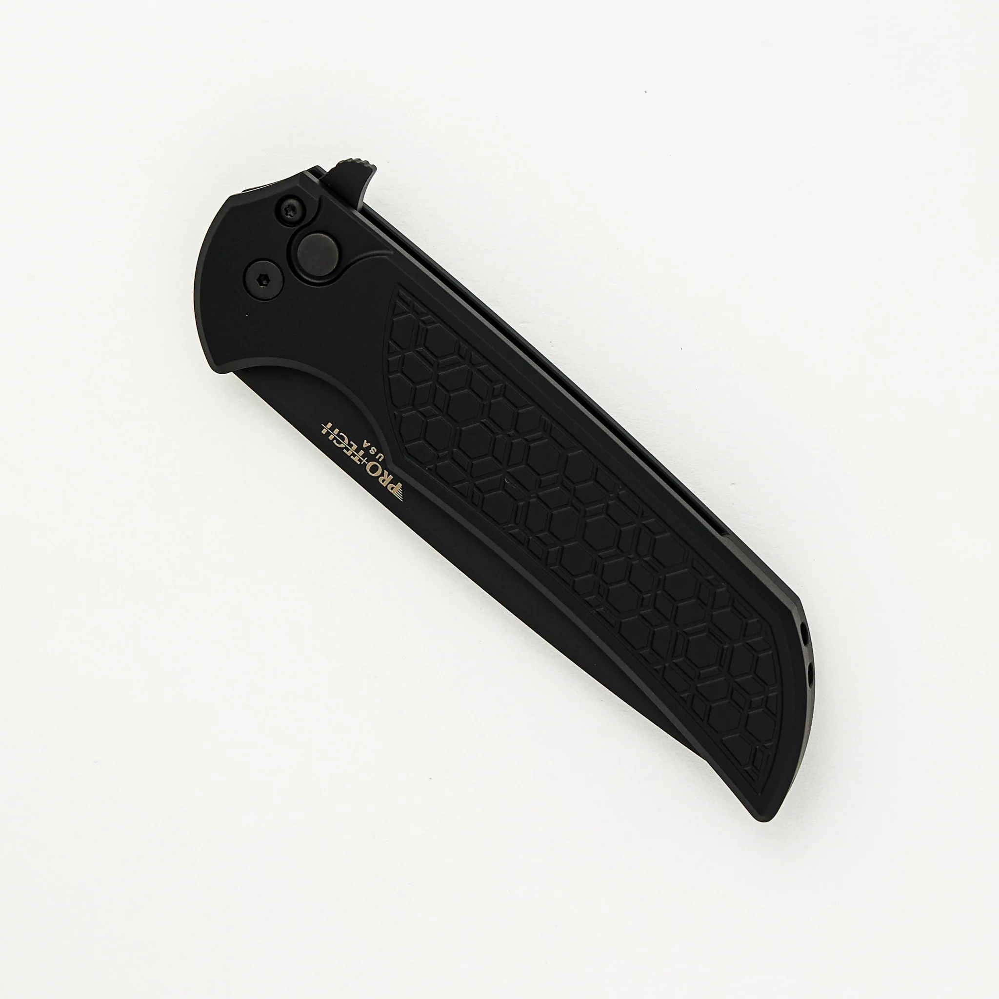 Mordax - MX106-Gridlock - Black "Gridlock" Textured Handle - DLC Black MagnaCut Blade - Image 3