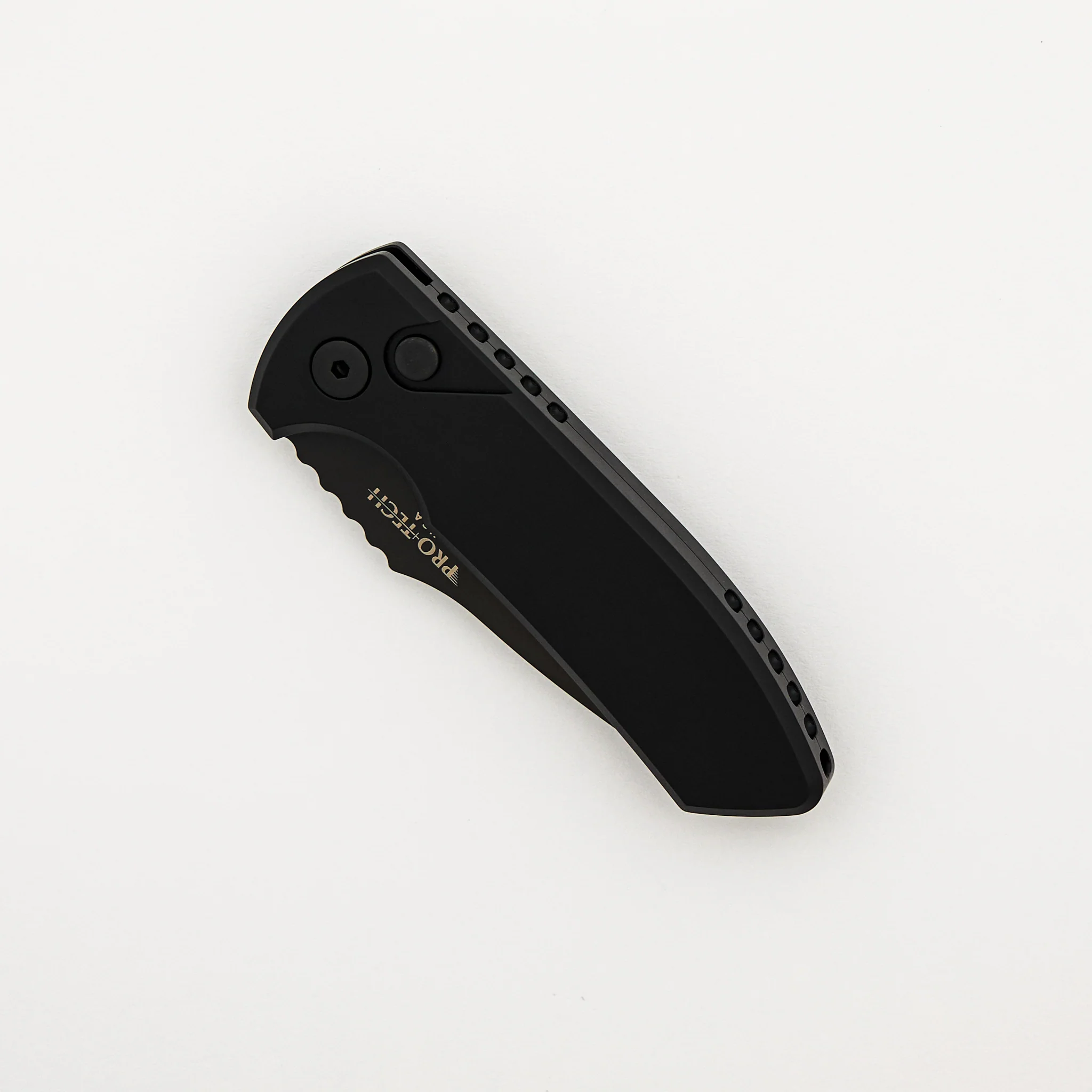 SBR – Smooth Black Handle – Black S35VN Blade LG403 (Les George Design) - Image 3