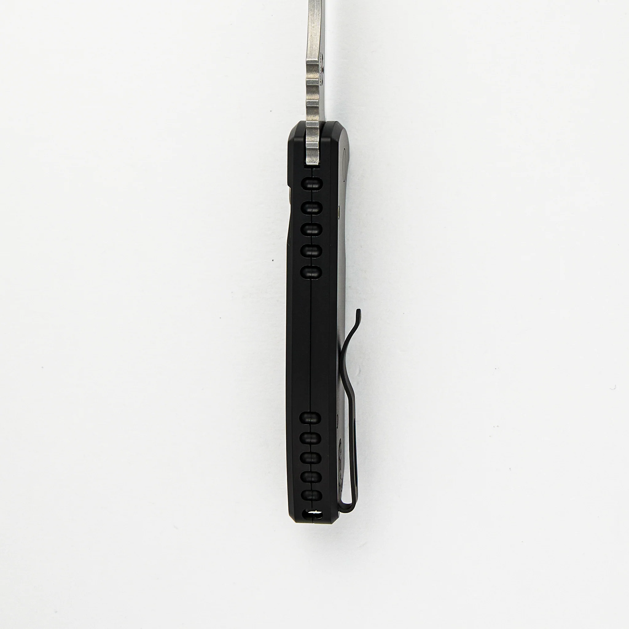 SBR – Smooth Black Handle – Stonewashed S35VN Blade LG401 - Image 6