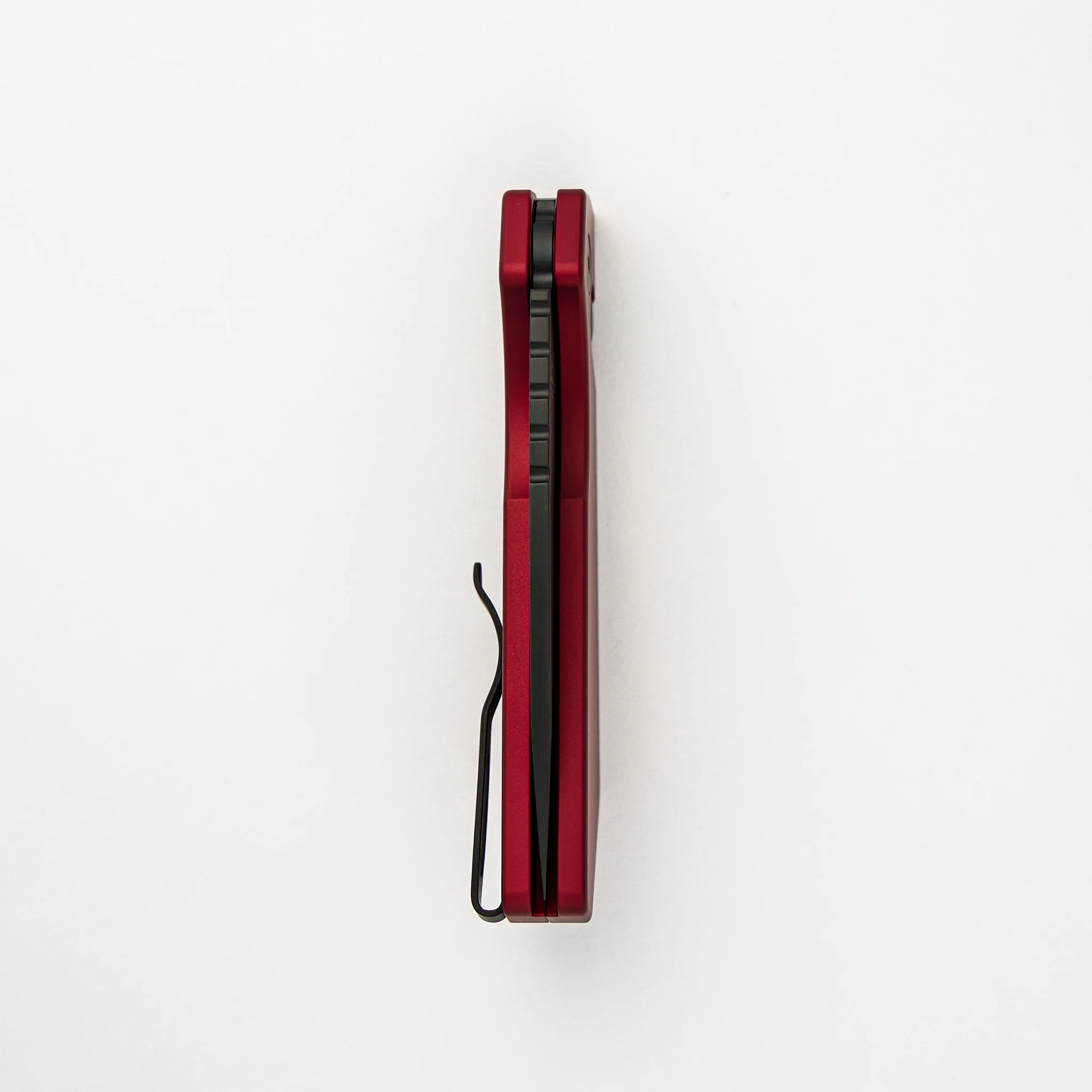 Strider PT+ Auto PT203-Red – Red Aluminum Handle - DLC Black MagnaCut Blade - Image 5