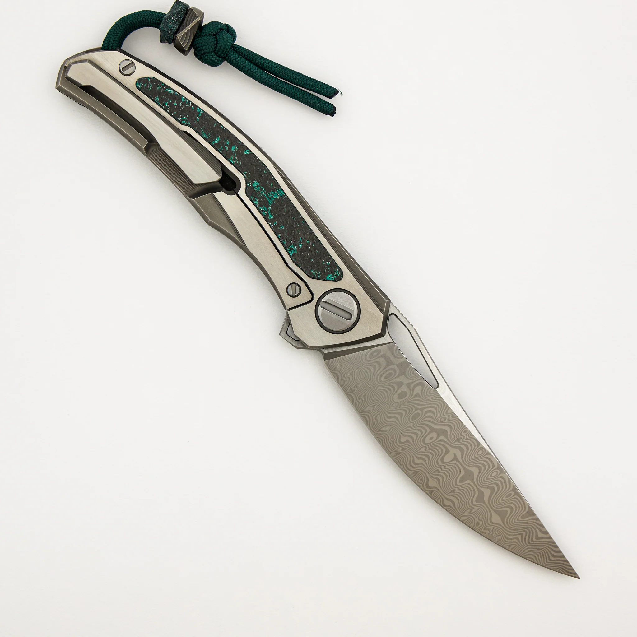 Quantium TKM - Titanium/Teal Magnetic CarboTi Handle - ZDI-E Blade - MRBS - Image 2