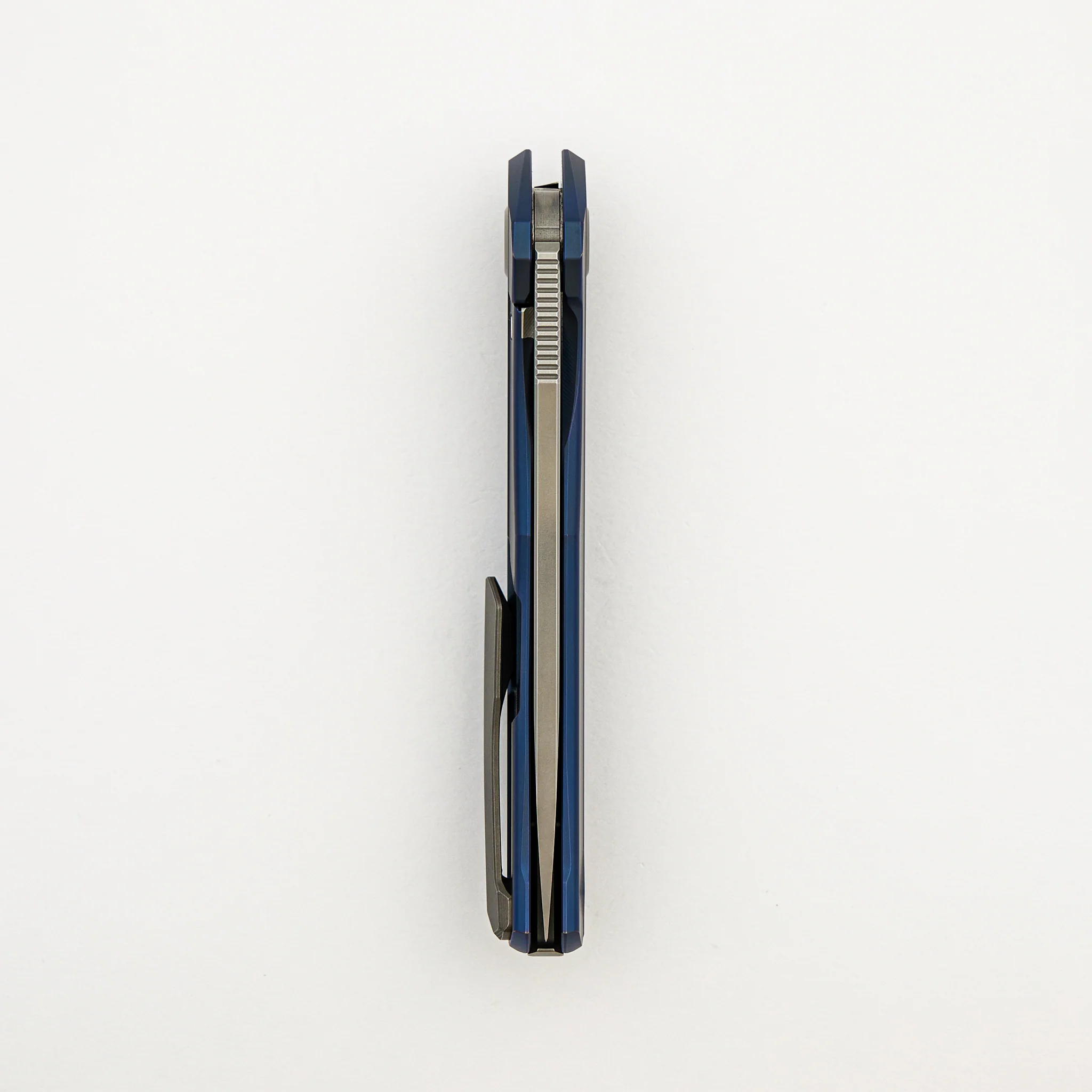 Quantum - Blue Titanium Handle - M390 Blade - MRBS - Image 5