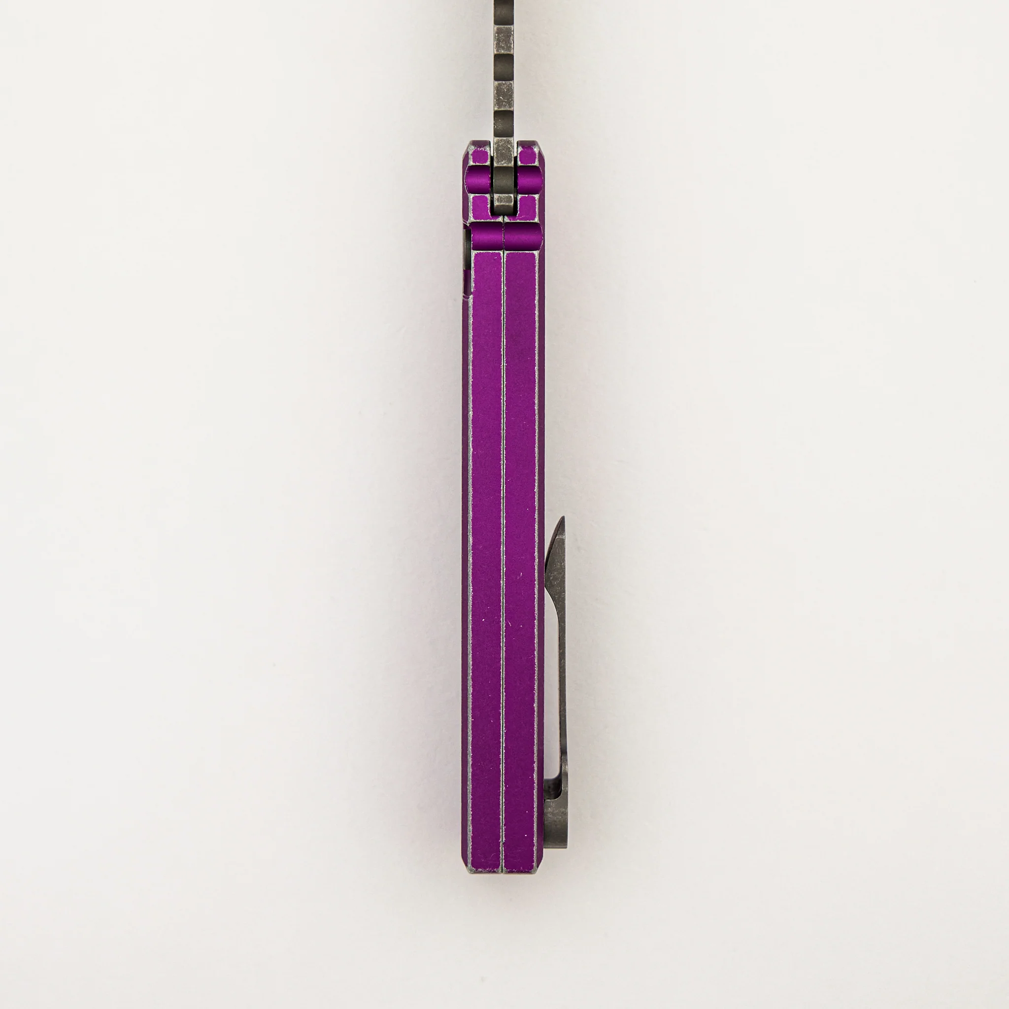 Redencion 229 Auto - Battle Worn Tanto - Purple Aluminum Handle - Image 7